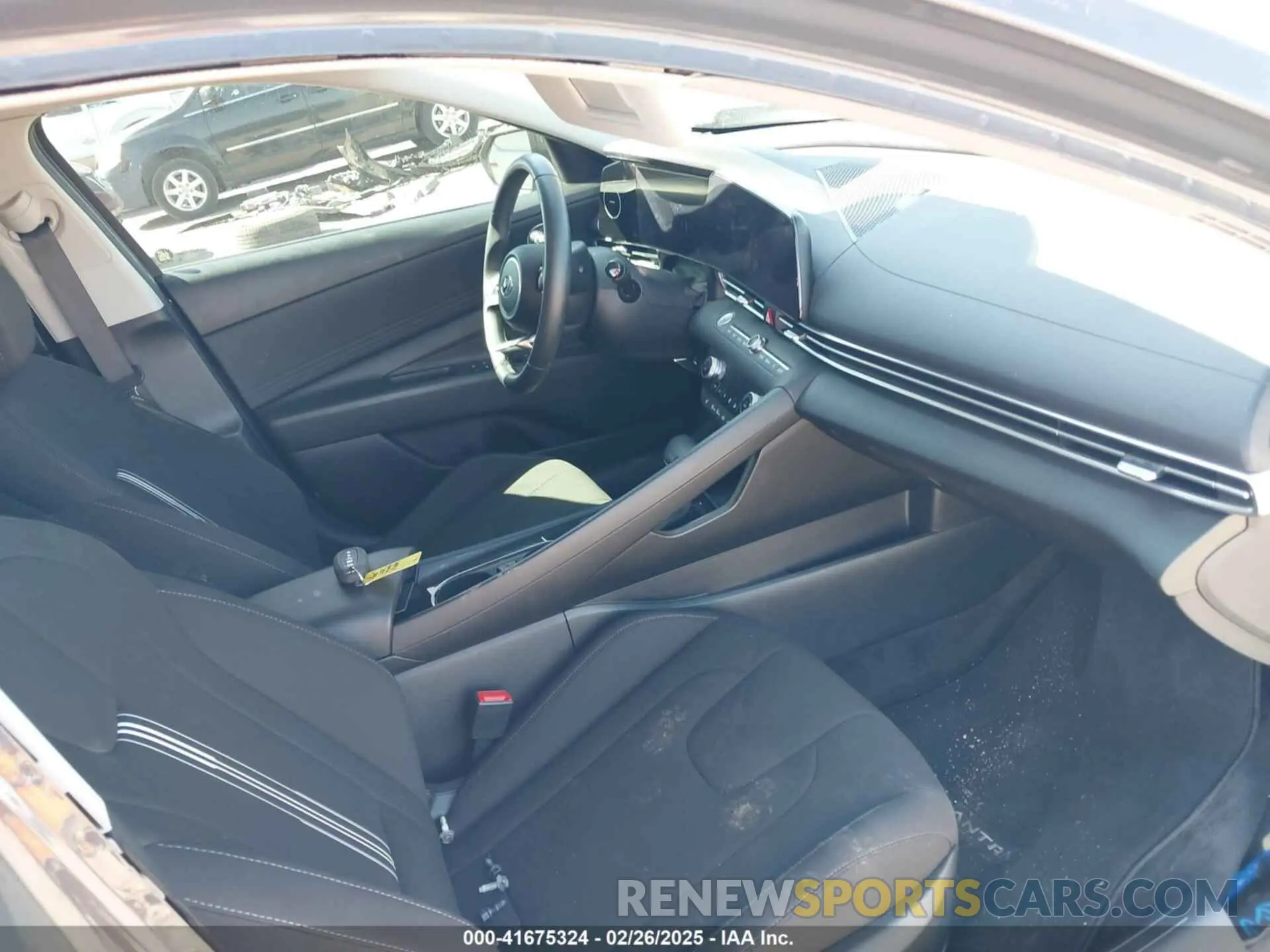 5 fotografías del automóvil dañado KMHLS4AG3PU593961 HYUNDAI ELANTRA 2023