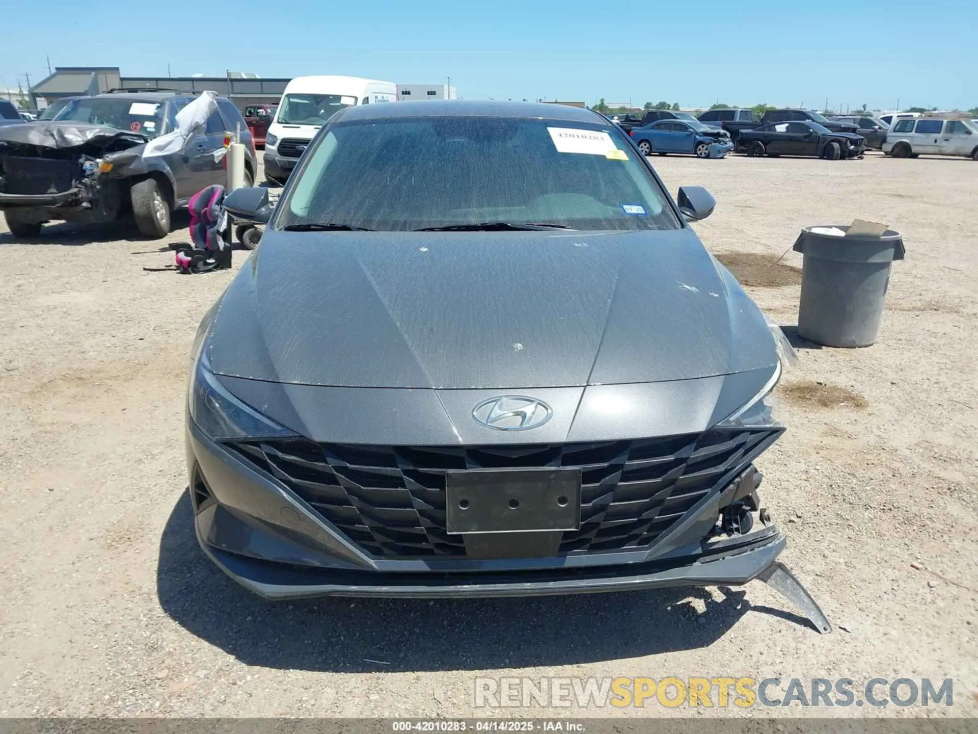 12 fotografías del automóvil dañado KMHLS4AG3PU594883 HYUNDAI ELANTRA 2023