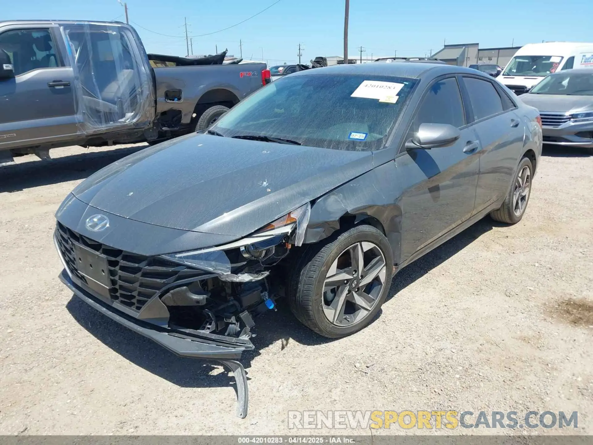 6 fotografías del automóvil dañado KMHLS4AG3PU594883 HYUNDAI ELANTRA 2023