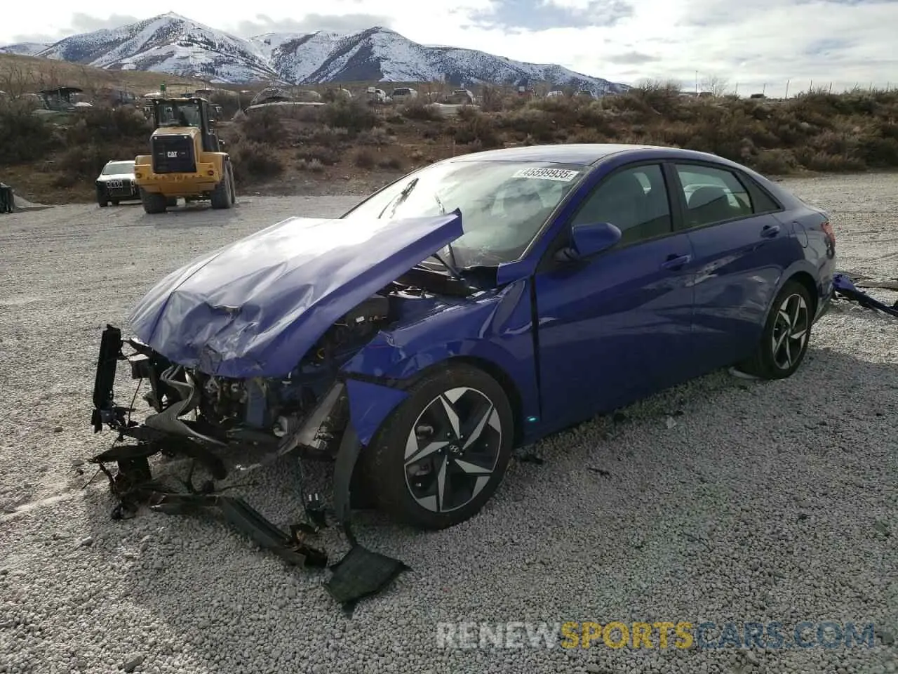 1 fotografías del automóvil dañado KMHLS4AG3PU617160 HYUNDAI ELANTRA 2023