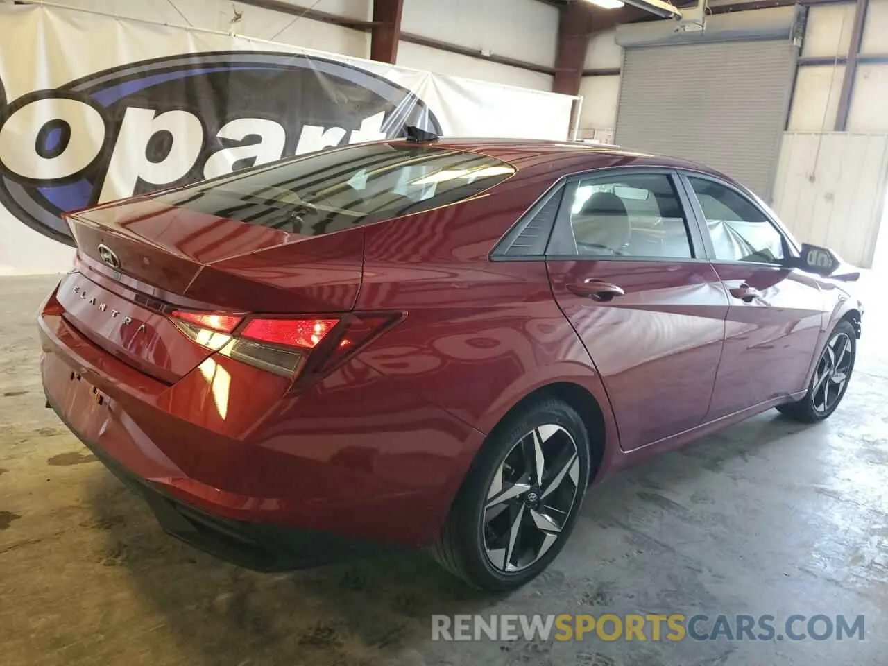 3 fotografías del automóvil dañado KMHLS4AG3PU617319 HYUNDAI ELANTRA 2023