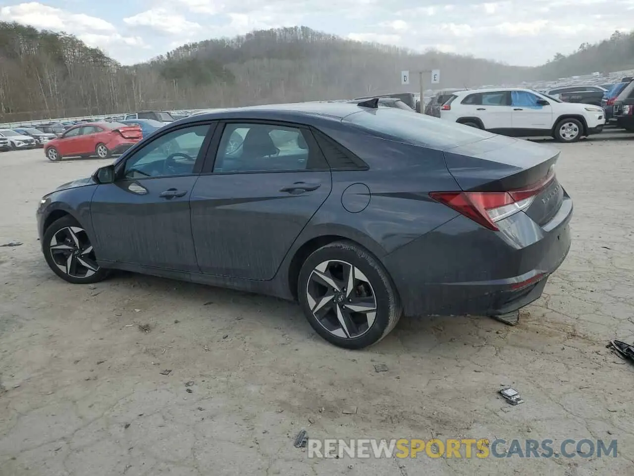 2 fotografías del automóvil dañado KMHLS4AG3PU630894 HYUNDAI ELANTRA 2023