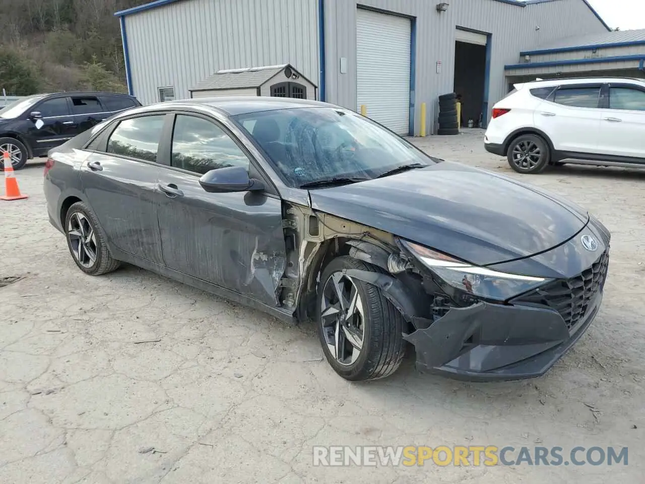 4 fotografías del automóvil dañado KMHLS4AG3PU630894 HYUNDAI ELANTRA 2023