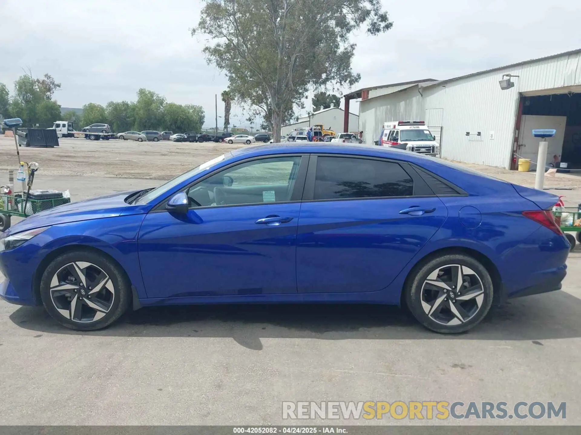 14 fotografías del automóvil dañado KMHLS4AG4PU427318 HYUNDAI ELANTRA 2023