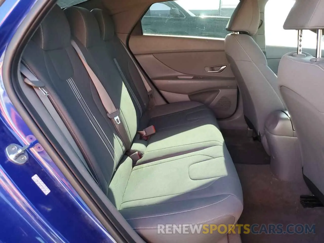 10 fotografías del automóvil dañado KMHLS4AG4PU437122 HYUNDAI ELANTRA 2023