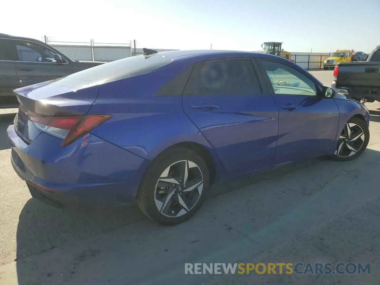 3 fotografías del automóvil dañado KMHLS4AG4PU437122 HYUNDAI ELANTRA 2023
