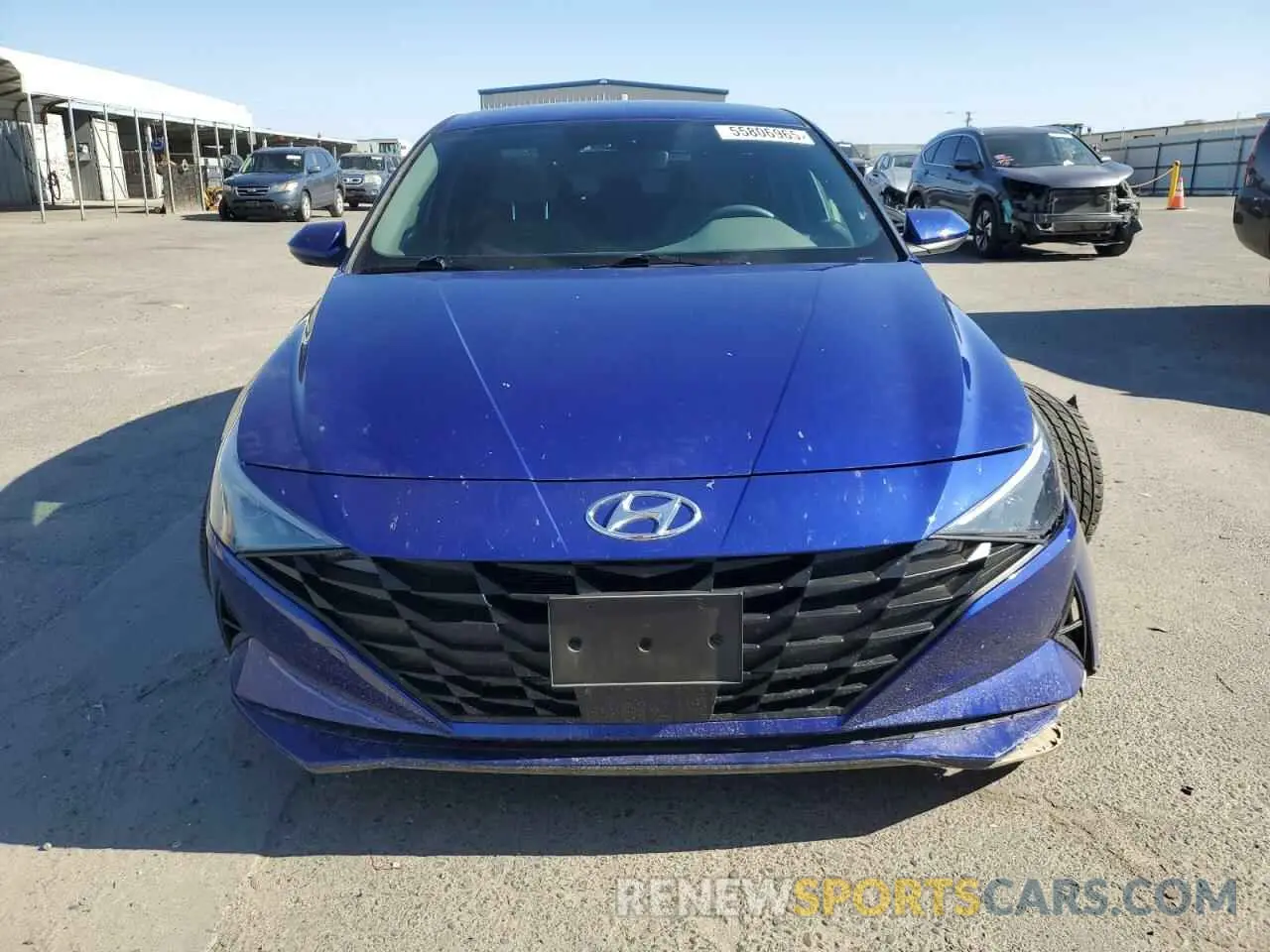 5 fotografías del automóvil dañado KMHLS4AG4PU437122 HYUNDAI ELANTRA 2023