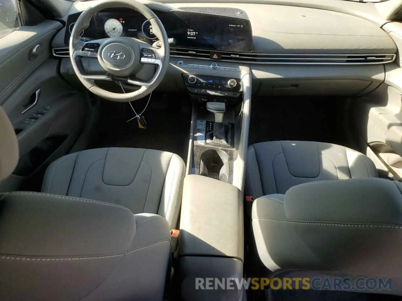 8 fotografías del automóvil dañado KMHLS4AG4PU437122 HYUNDAI ELANTRA 2023