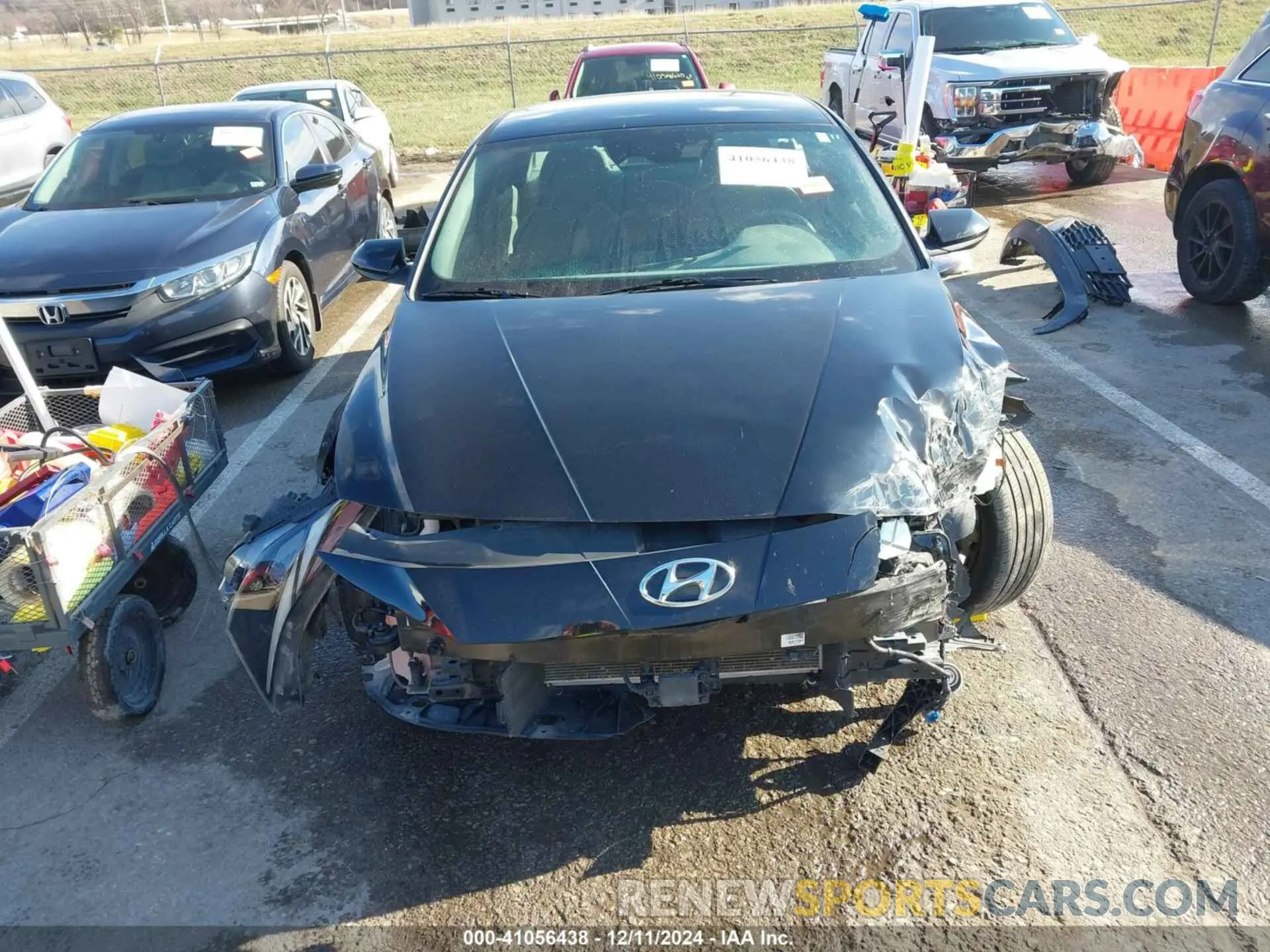 13 fotografías del automóvil dañado KMHLS4AG4PU606765 HYUNDAI ELANTRA 2023