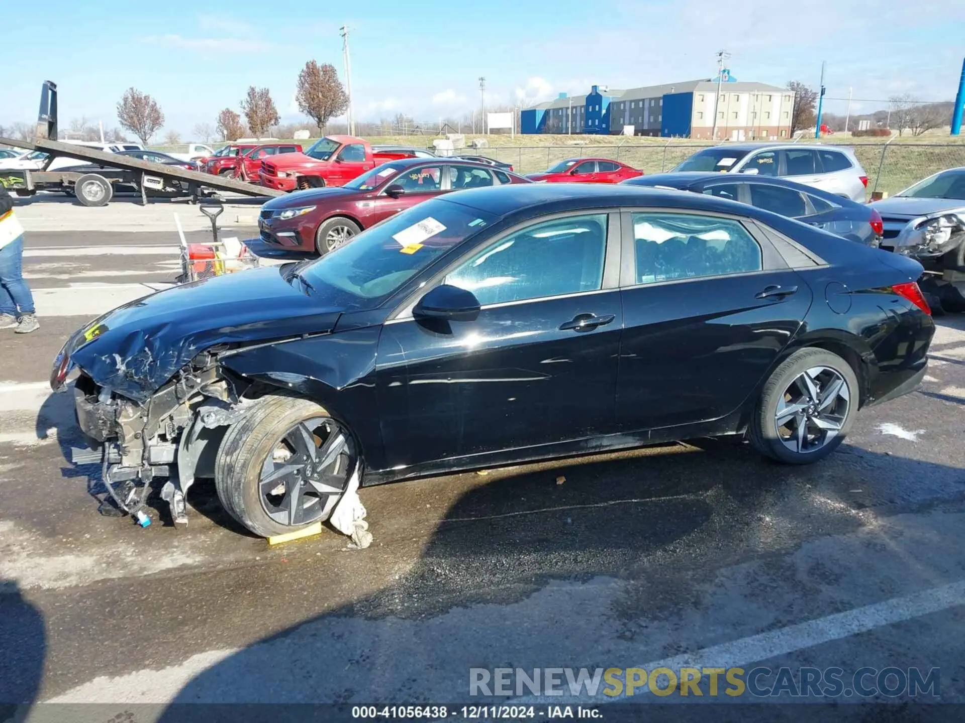 15 fotografías del automóvil dañado KMHLS4AG4PU606765 HYUNDAI ELANTRA 2023