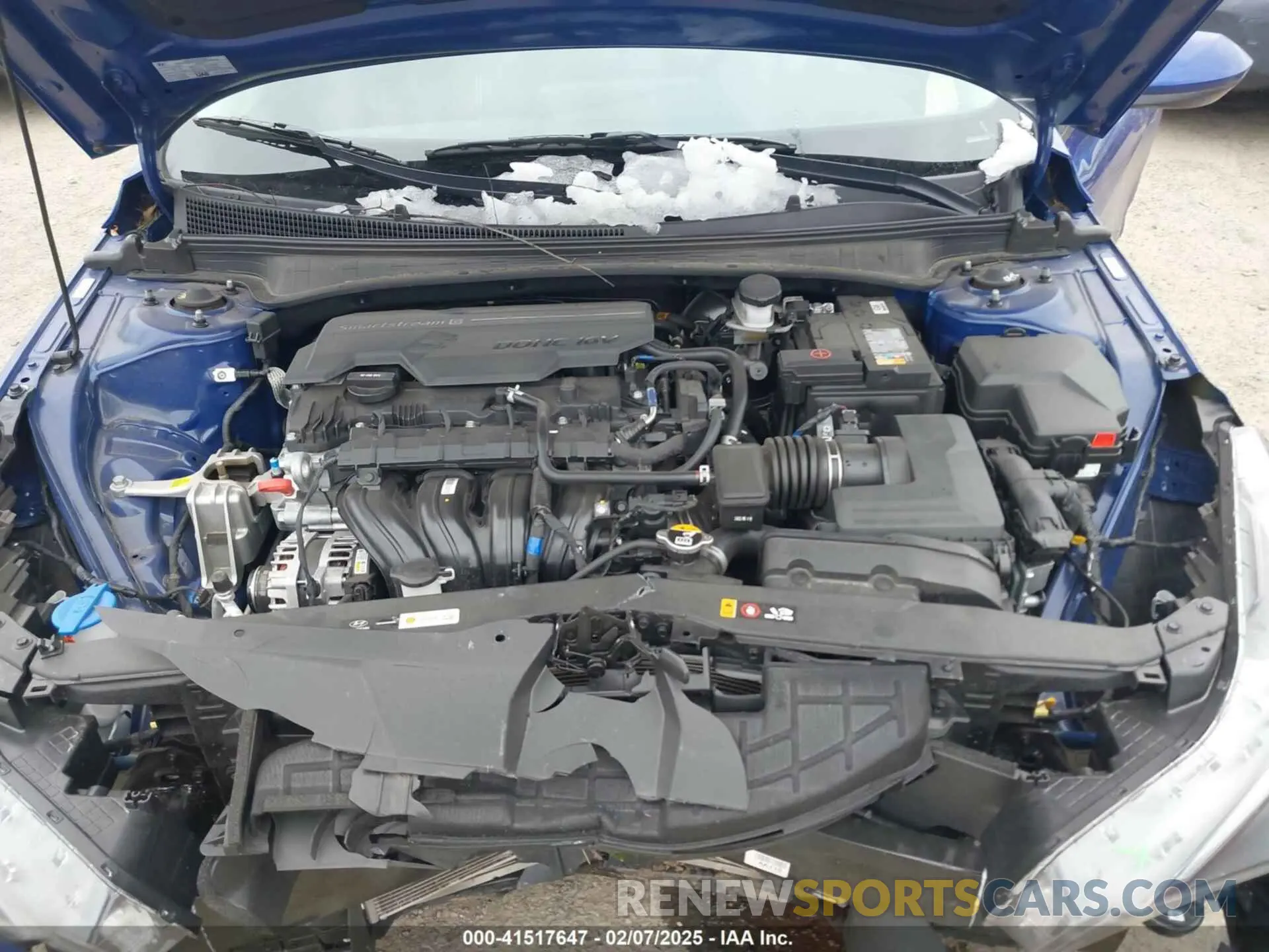 10 fotografías del automóvil dañado KMHLS4AG4PU617927 HYUNDAI ELANTRA 2023