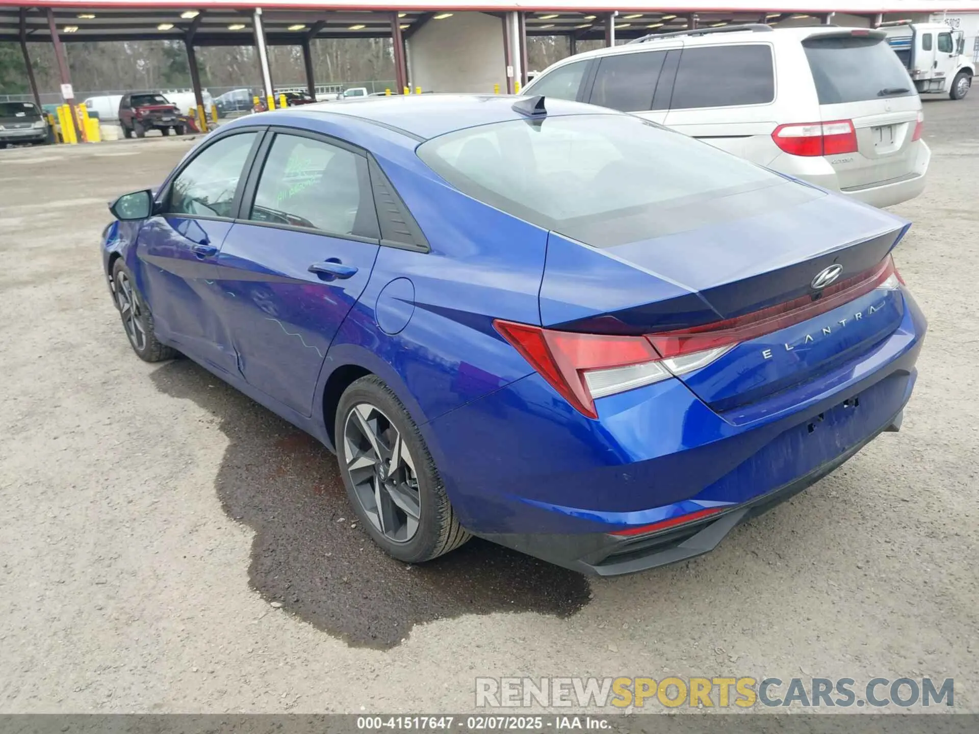 3 fotografías del automóvil dañado KMHLS4AG4PU617927 HYUNDAI ELANTRA 2023