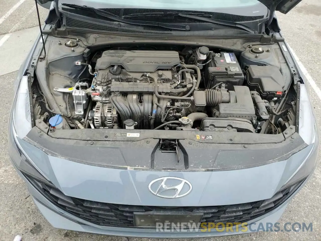 11 fotografías del automóvil dañado KMHLS4AG5PU388223 HYUNDAI ELANTRA 2023