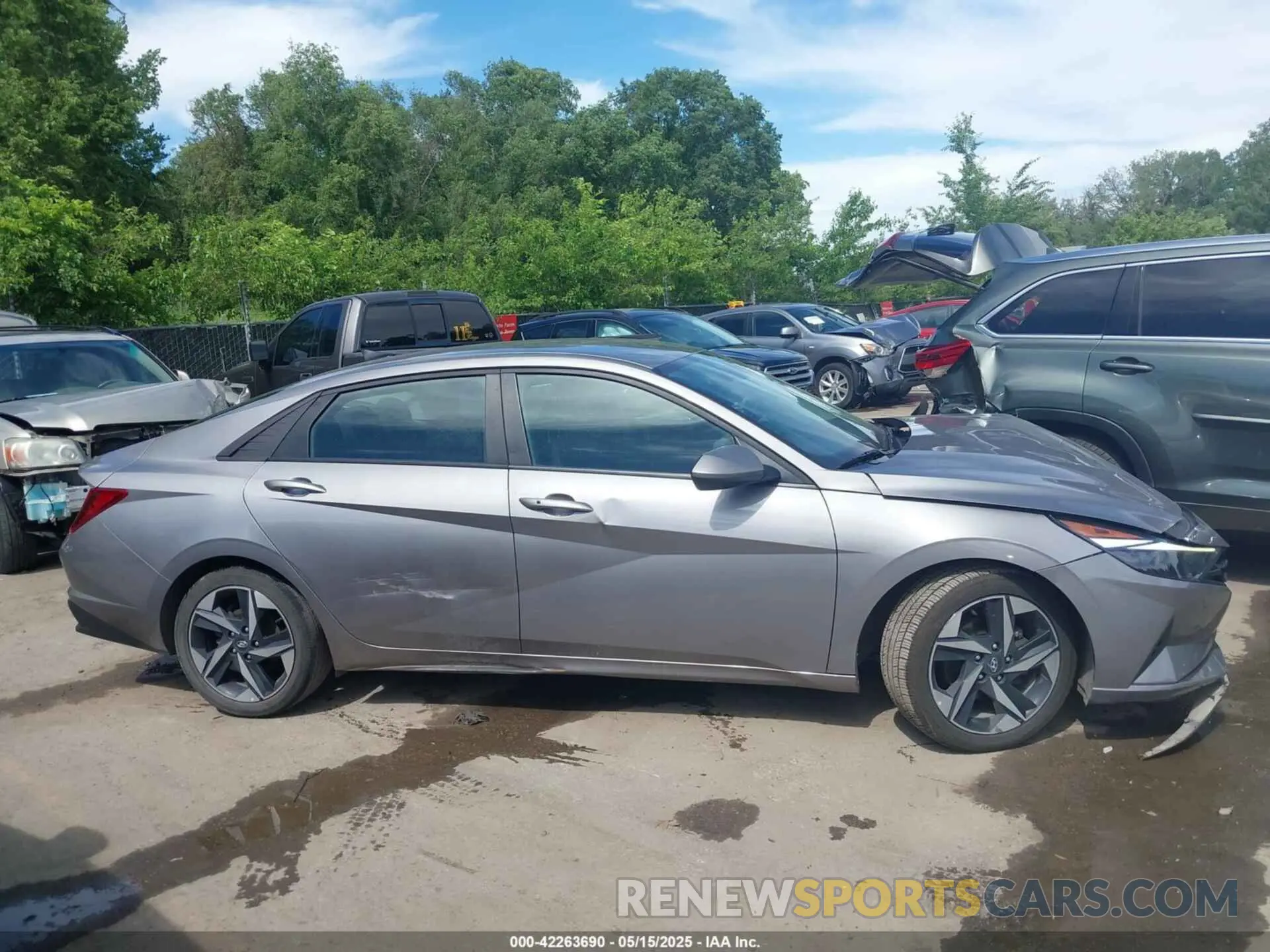 13 fotografías del automóvil dañado KMHLS4AG5PU412939 HYUNDAI ELANTRA 2023