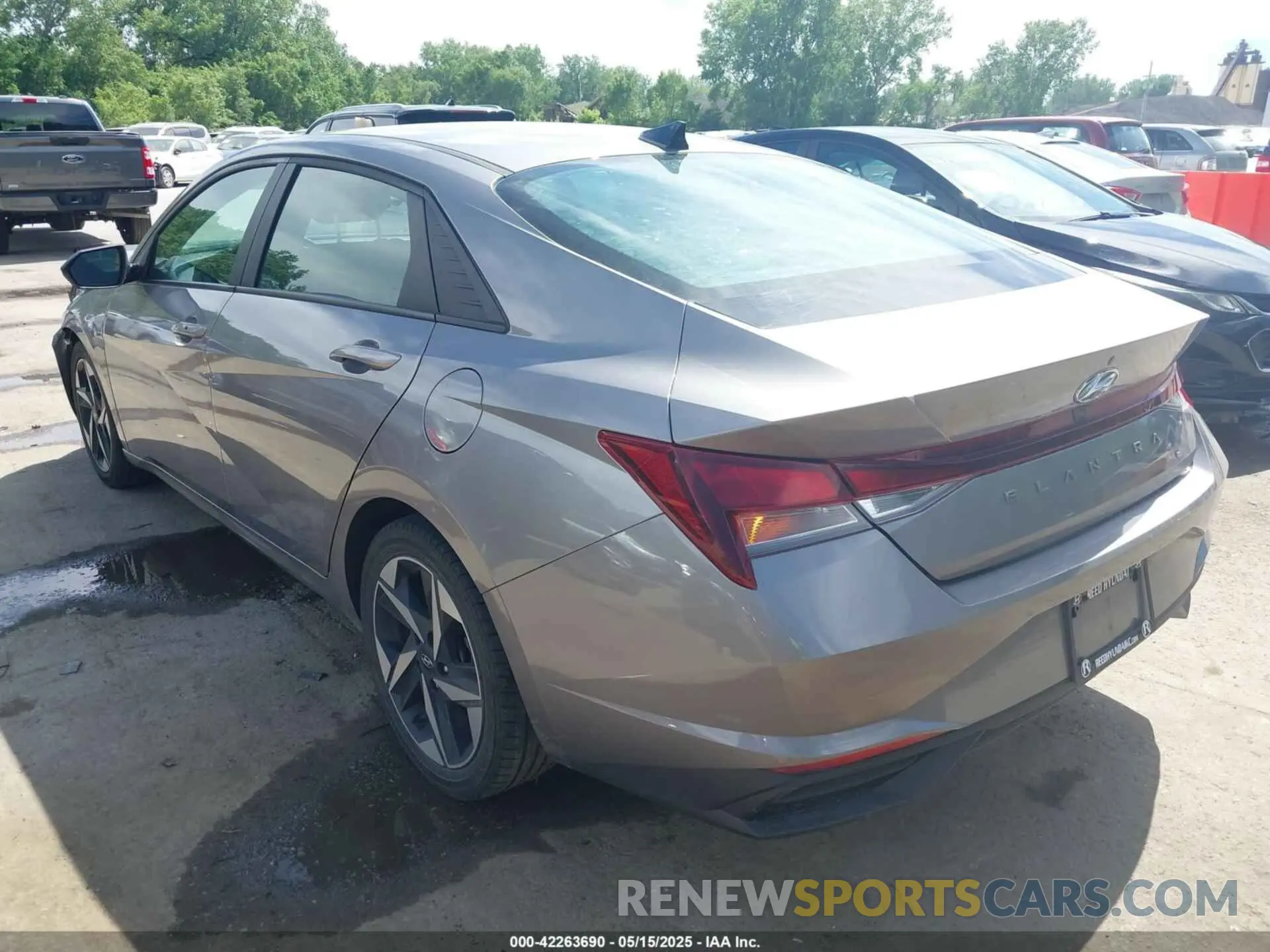 3 fotografías del automóvil dañado KMHLS4AG5PU412939 HYUNDAI ELANTRA 2023