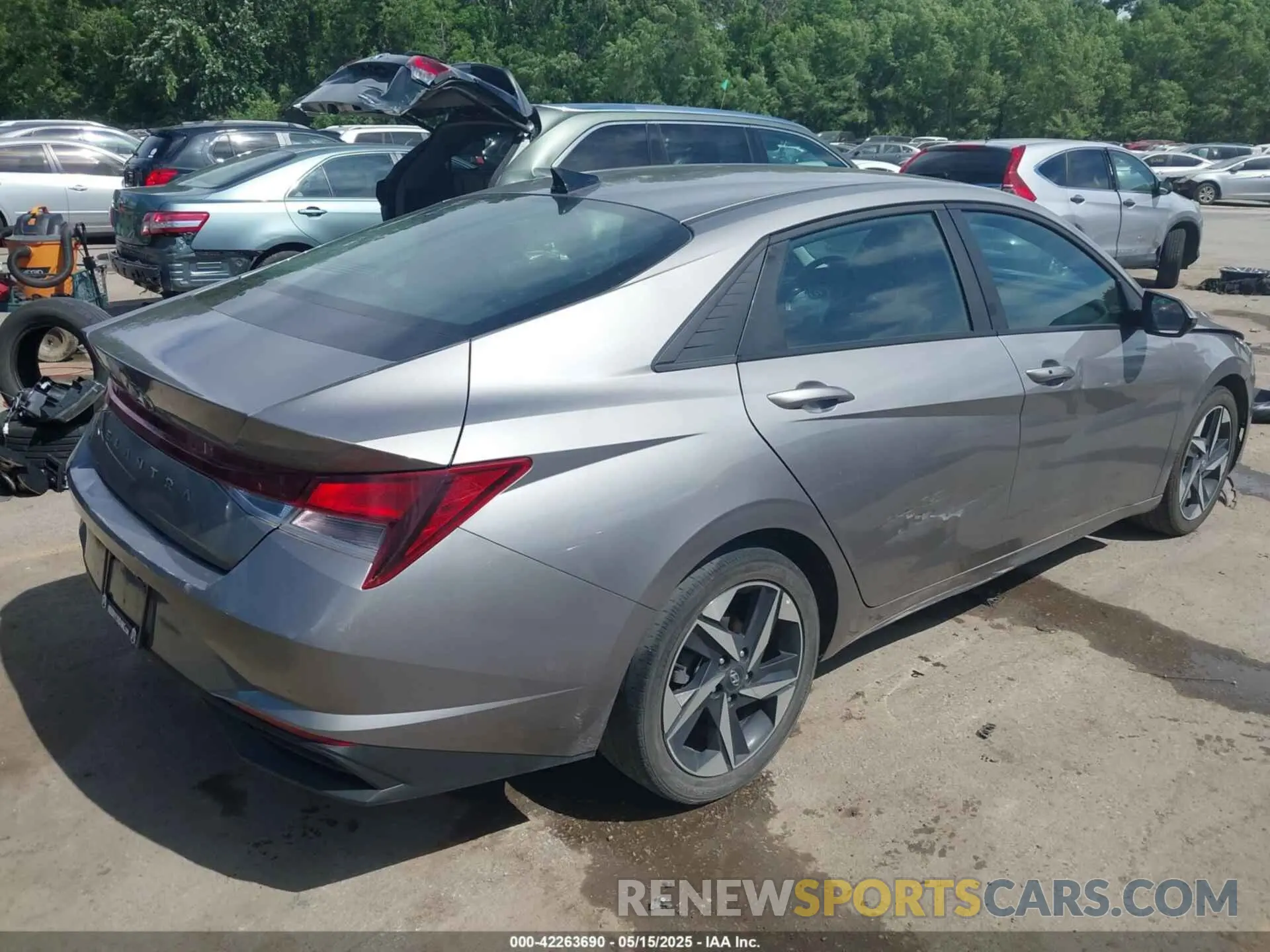 4 fotografías del automóvil dañado KMHLS4AG5PU412939 HYUNDAI ELANTRA 2023