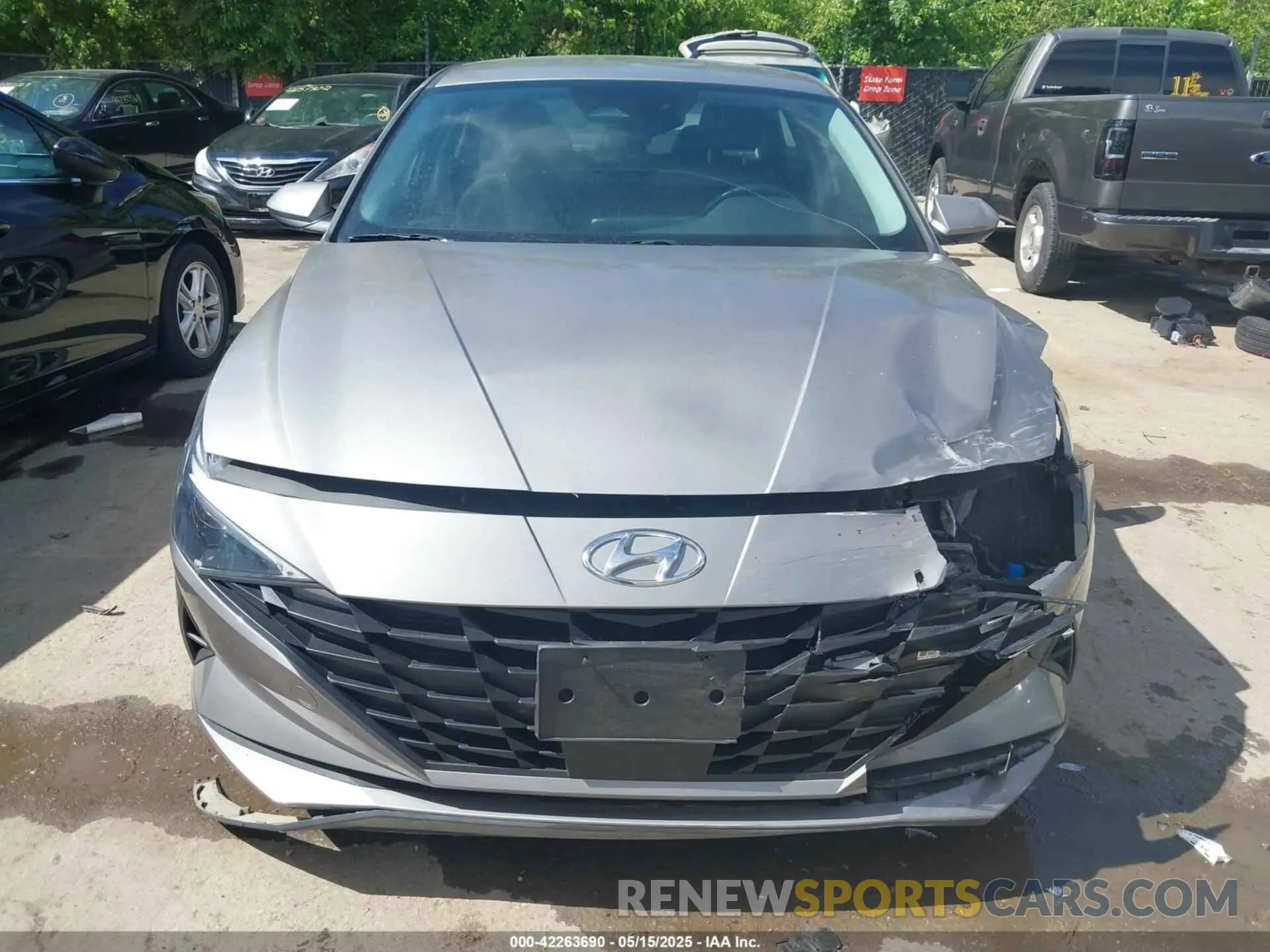 6 fotografías del automóvil dañado KMHLS4AG5PU412939 HYUNDAI ELANTRA 2023