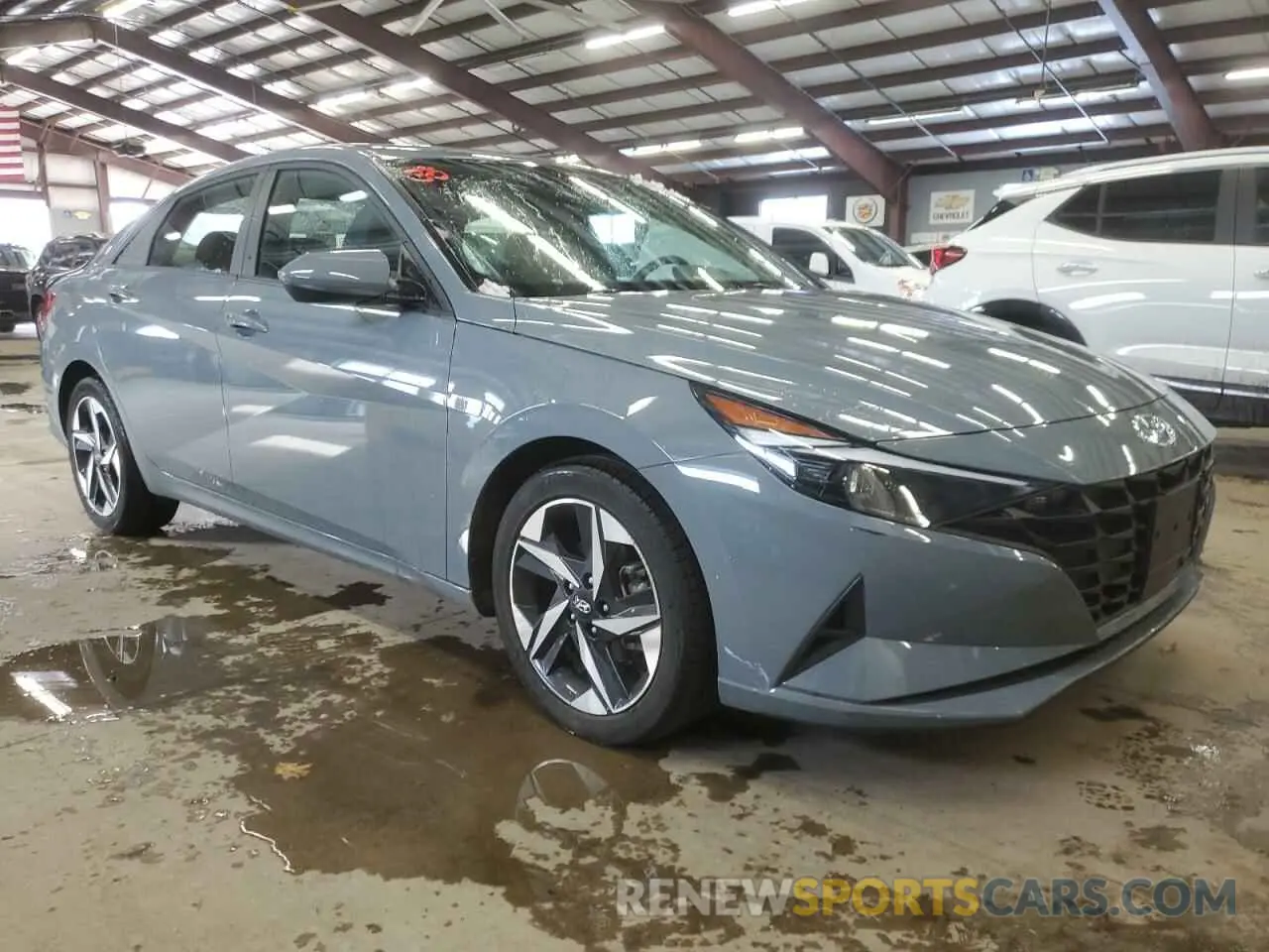 4 fotografías del automóvil dañado KMHLS4AG5PU432074 HYUNDAI ELANTRA 2023