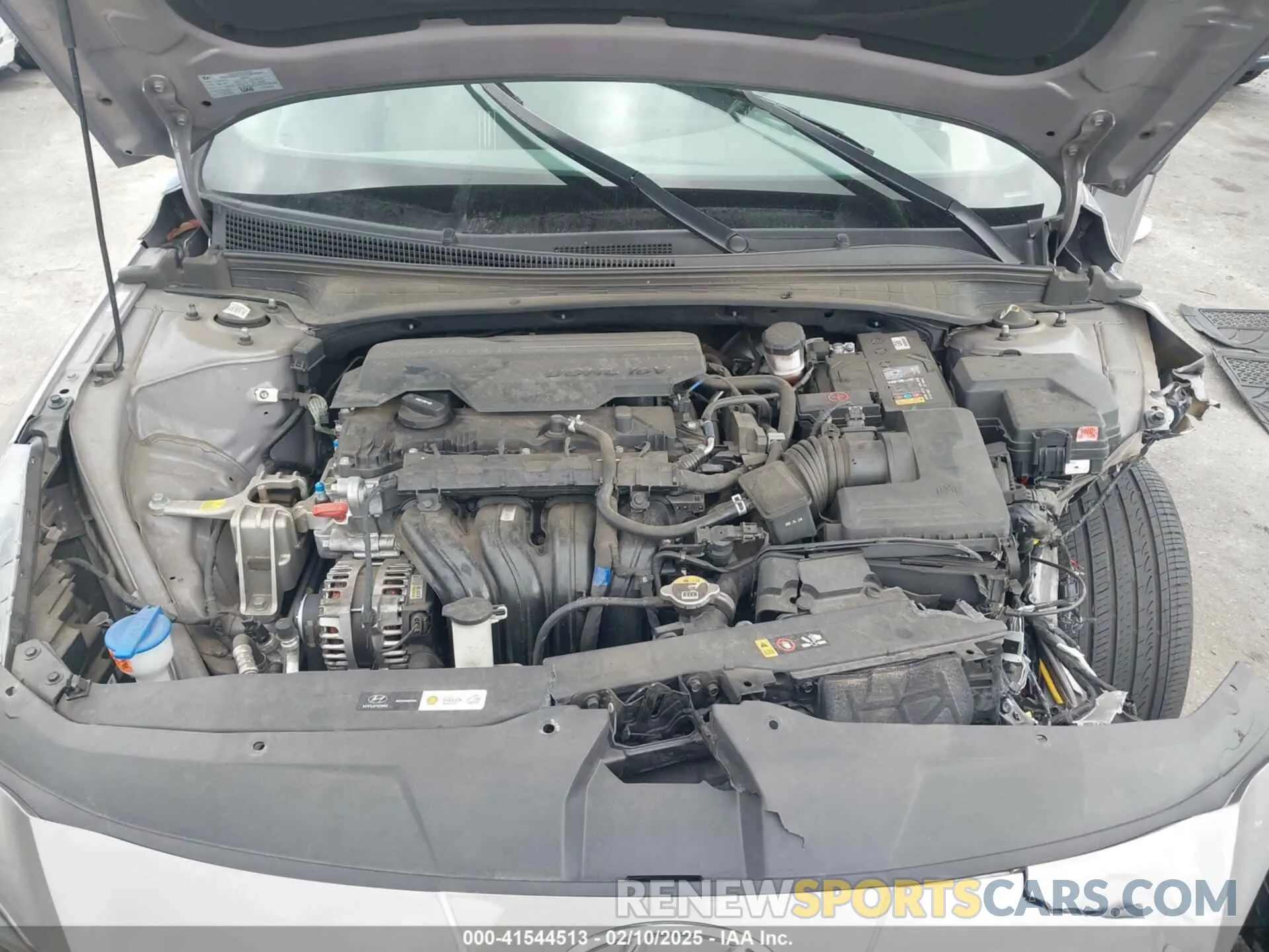 10 fotografías del automóvil dañado KMHLS4AG5PU488936 HYUNDAI ELANTRA 2023