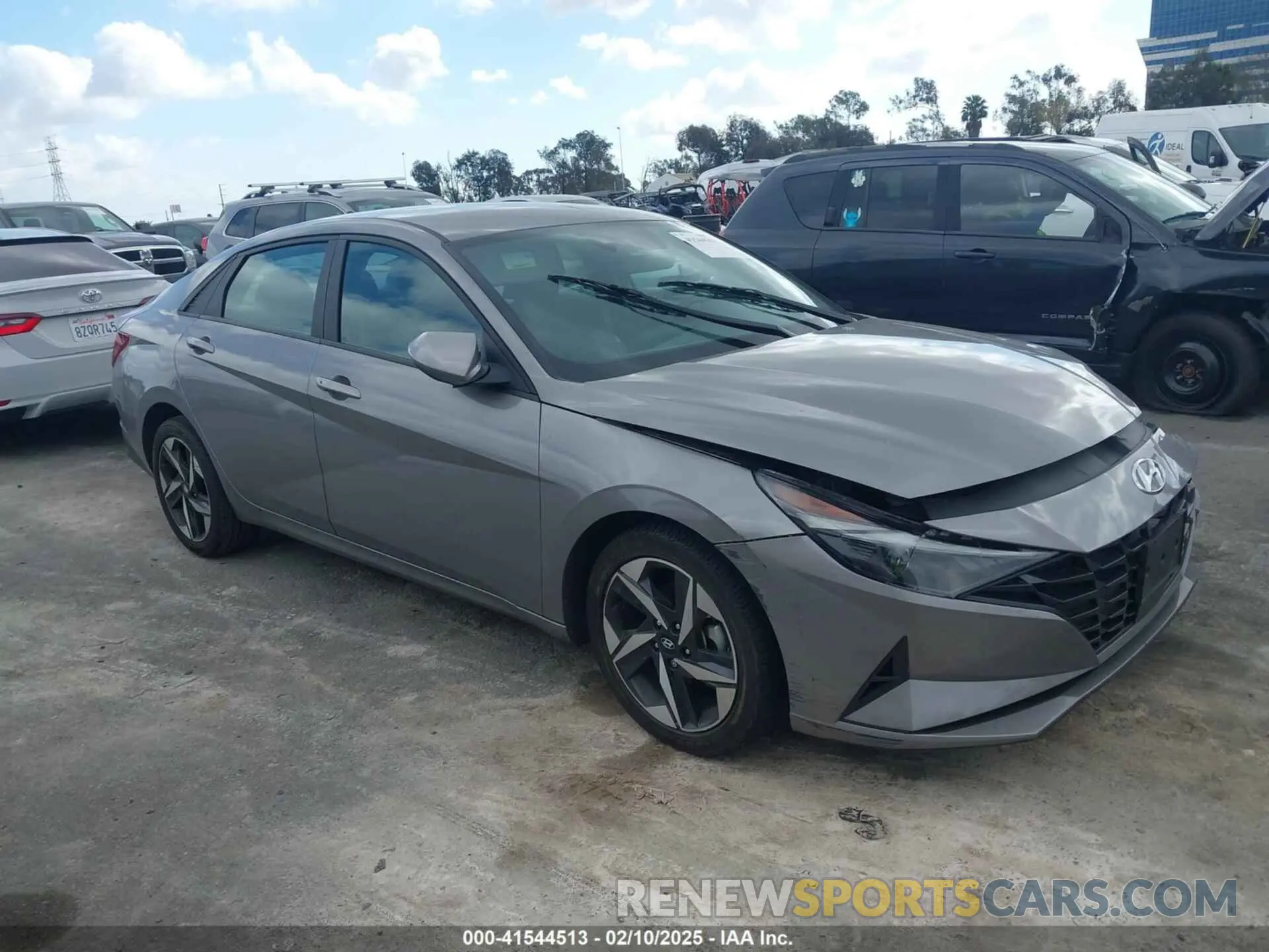 13 fotografías del automóvil dañado KMHLS4AG5PU488936 HYUNDAI ELANTRA 2023