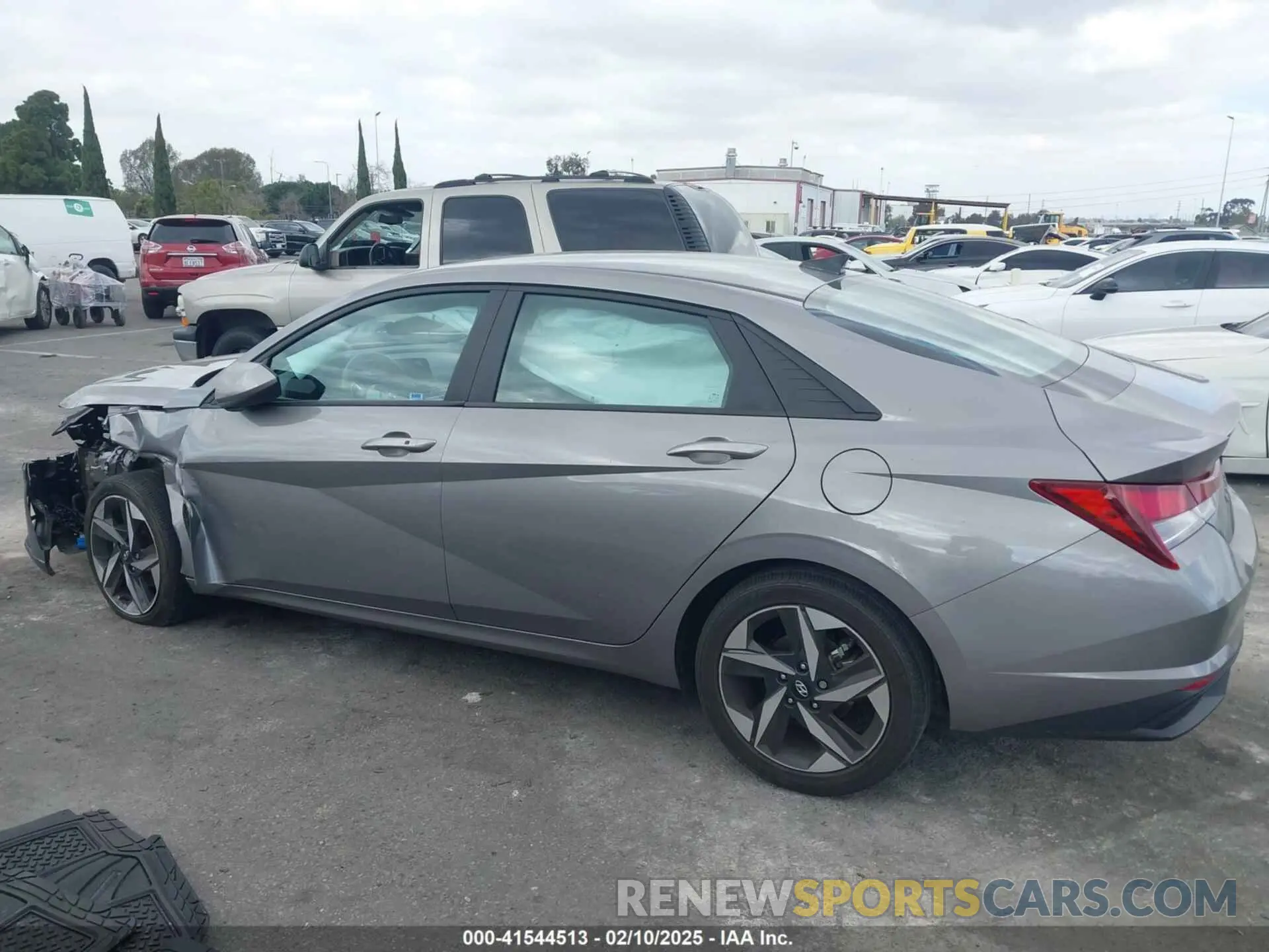 14 fotografías del automóvil dañado KMHLS4AG5PU488936 HYUNDAI ELANTRA 2023