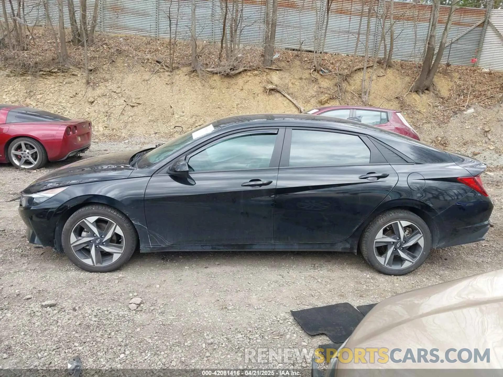 14 fotografías del automóvil dañado KMHLS4AG5PU528304 HYUNDAI ELANTRA 2023