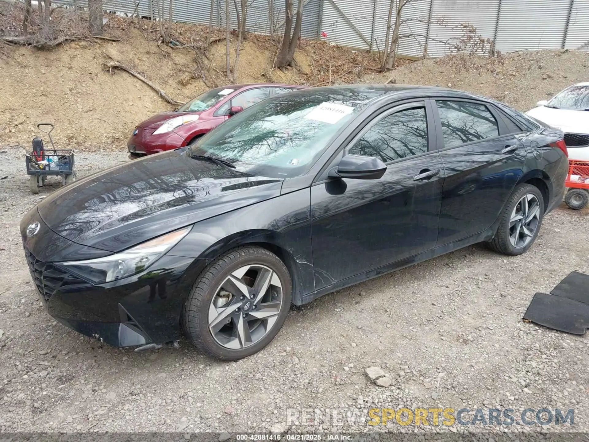 2 fotografías del automóvil dañado KMHLS4AG5PU528304 HYUNDAI ELANTRA 2023