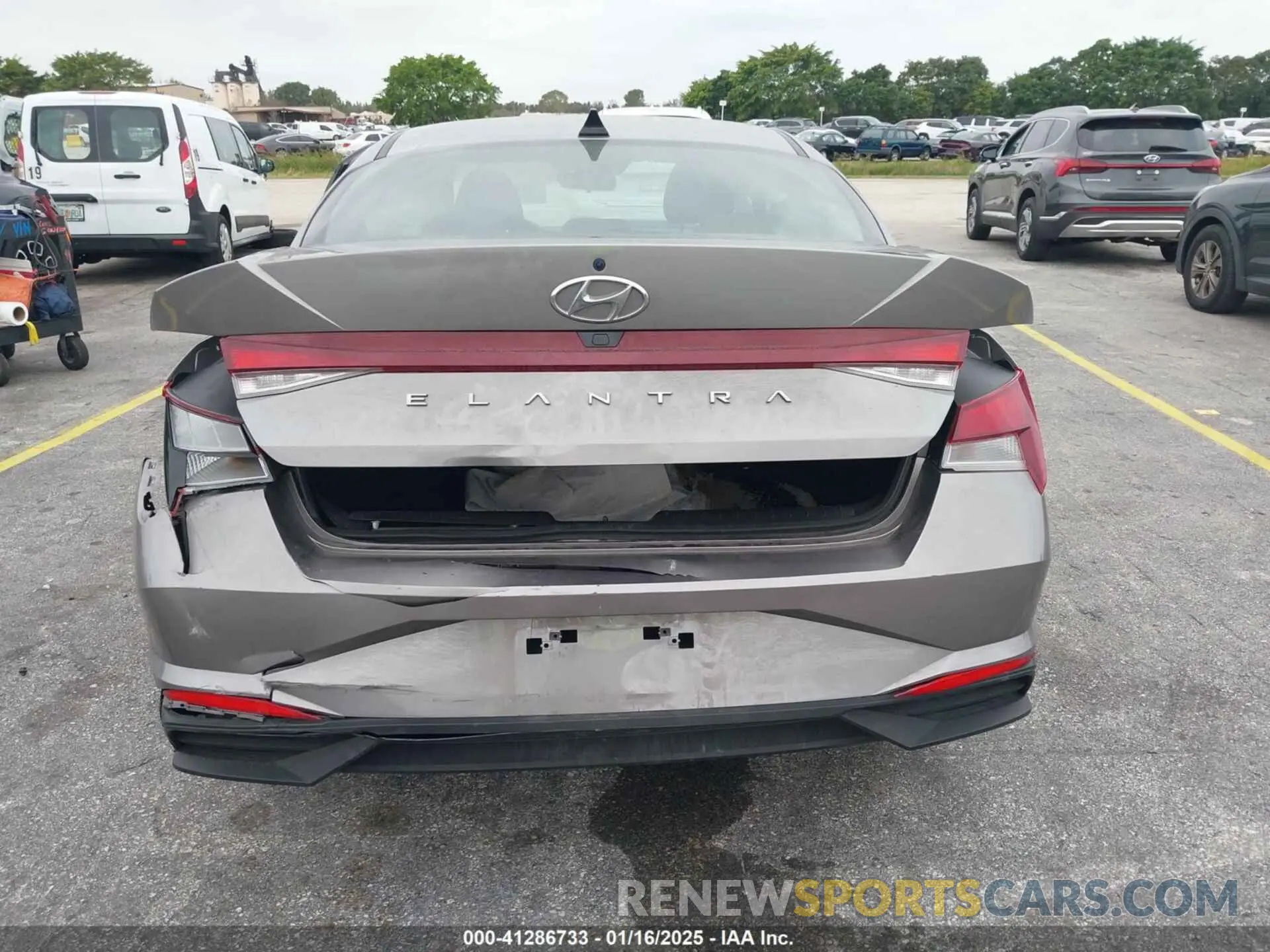 16 fotografías del automóvil dañado KMHLS4AG5PU551582 HYUNDAI ELANTRA 2023