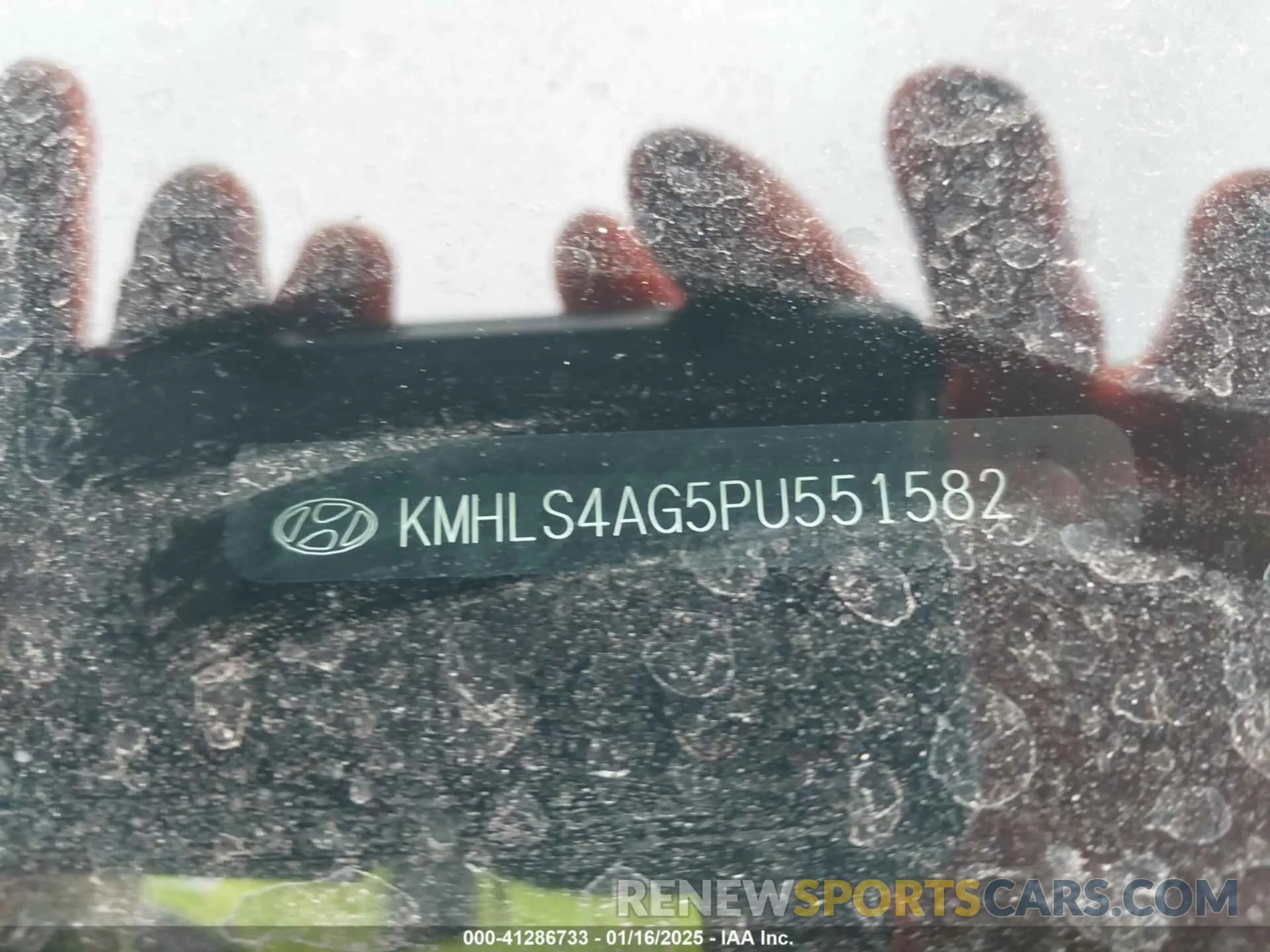 9 fotografías del automóvil dañado KMHLS4AG5PU551582 HYUNDAI ELANTRA 2023
