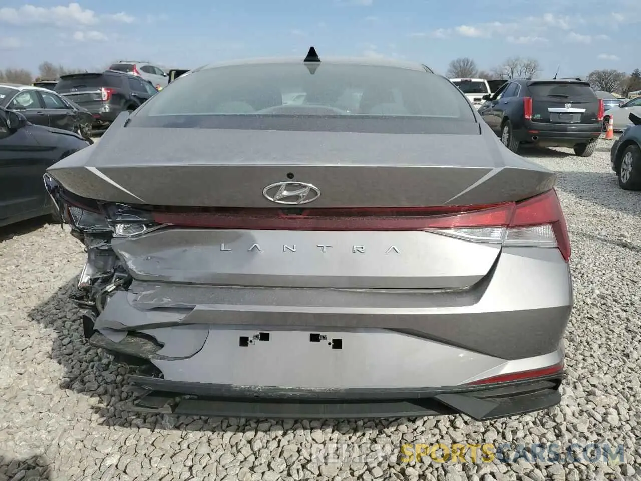 6 fotografías del automóvil dañado KMHLS4AG5PU559651 HYUNDAI ELANTRA 2023