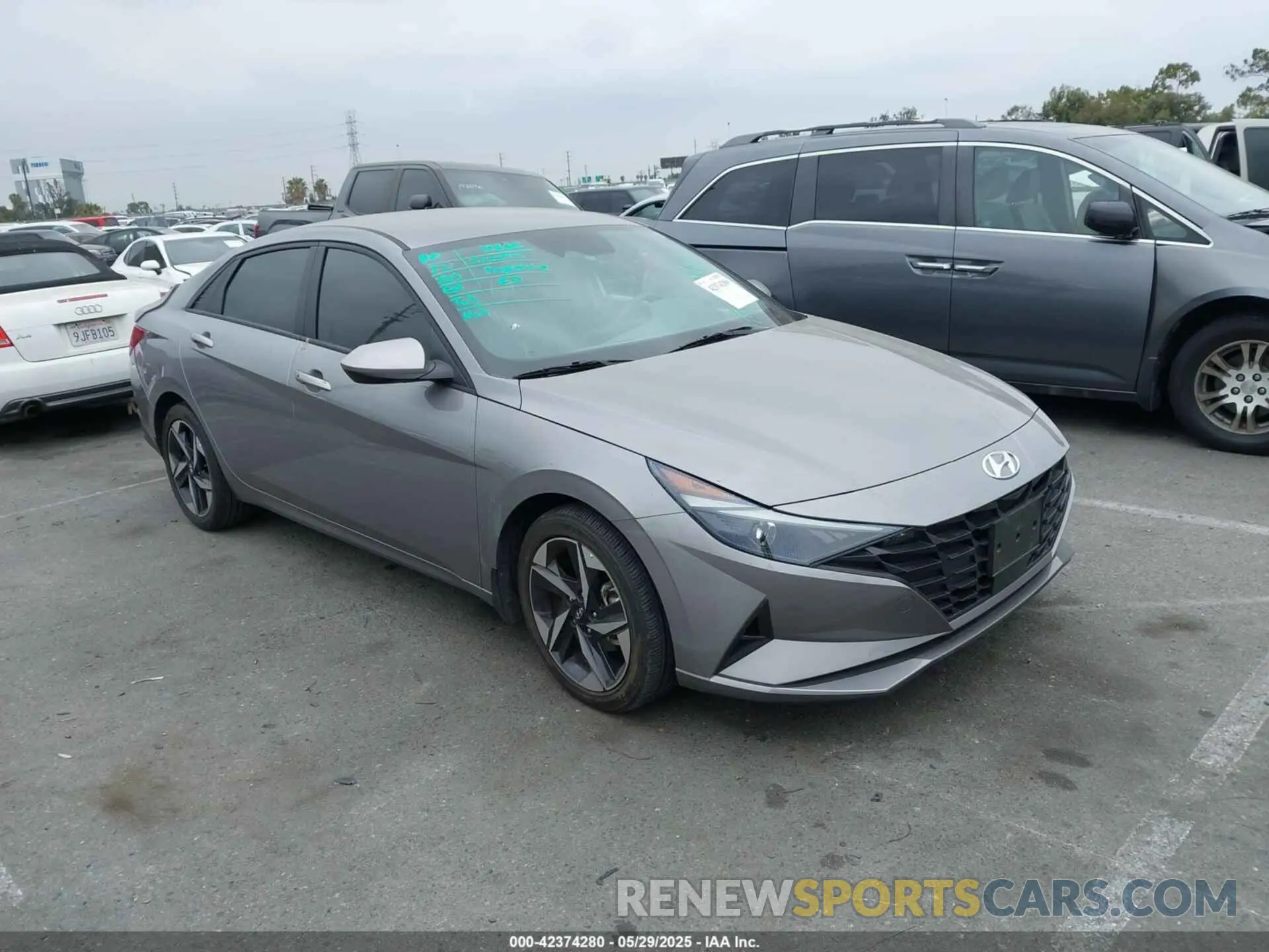 1 fotografías del automóvil dañado KMHLS4AG5PU609271 HYUNDAI ELANTRA 2023