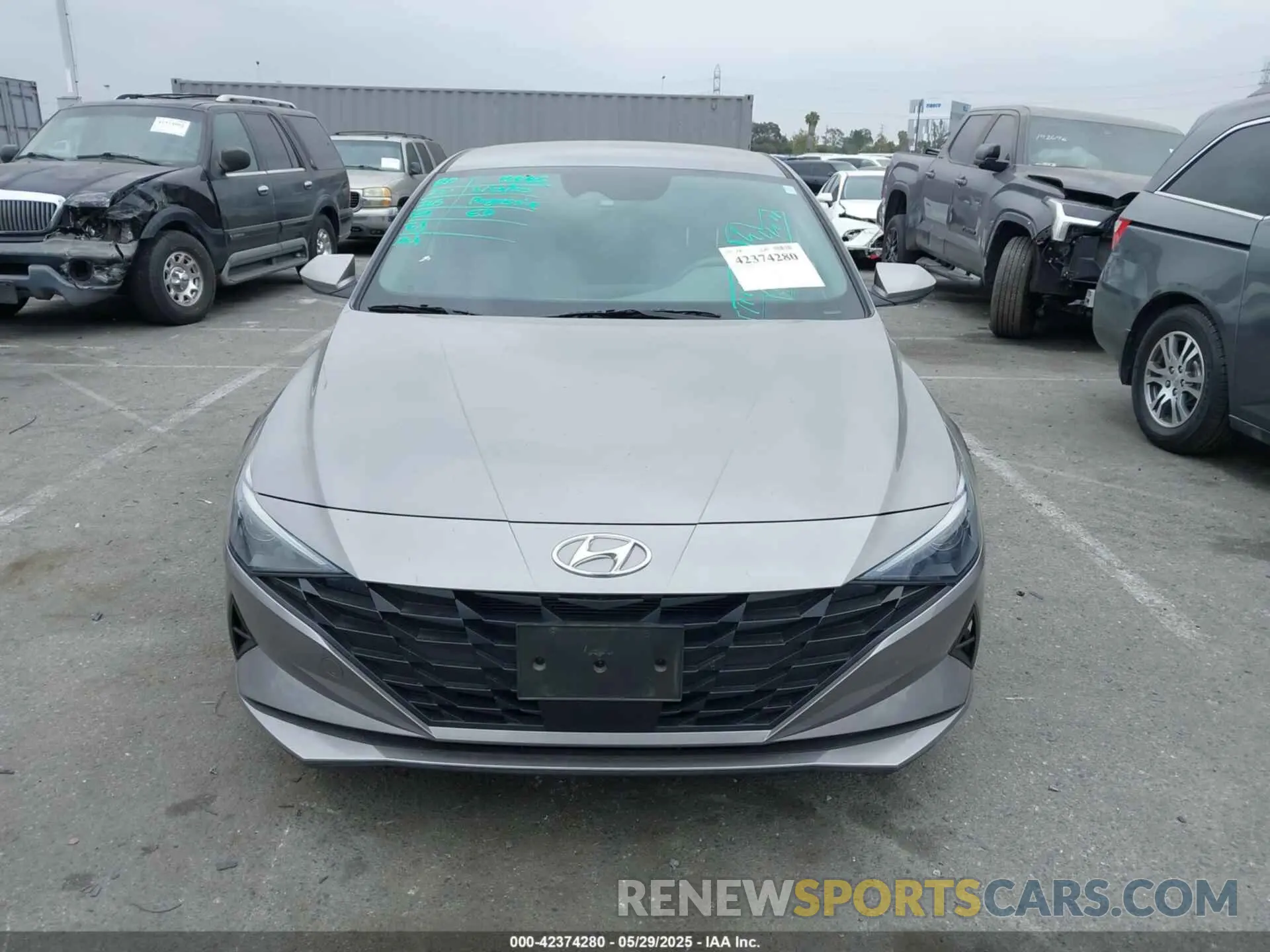 12 fotografías del automóvil dañado KMHLS4AG5PU609271 HYUNDAI ELANTRA 2023