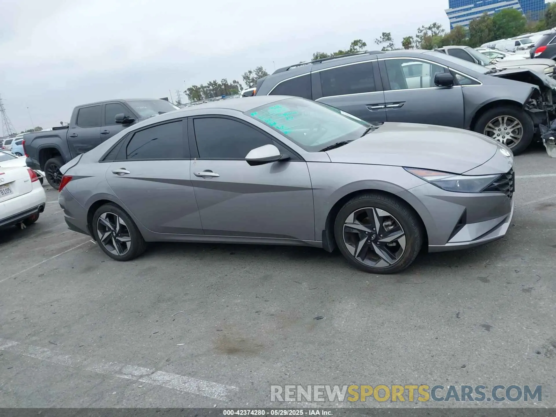 13 fotografías del automóvil dañado KMHLS4AG5PU609271 HYUNDAI ELANTRA 2023
