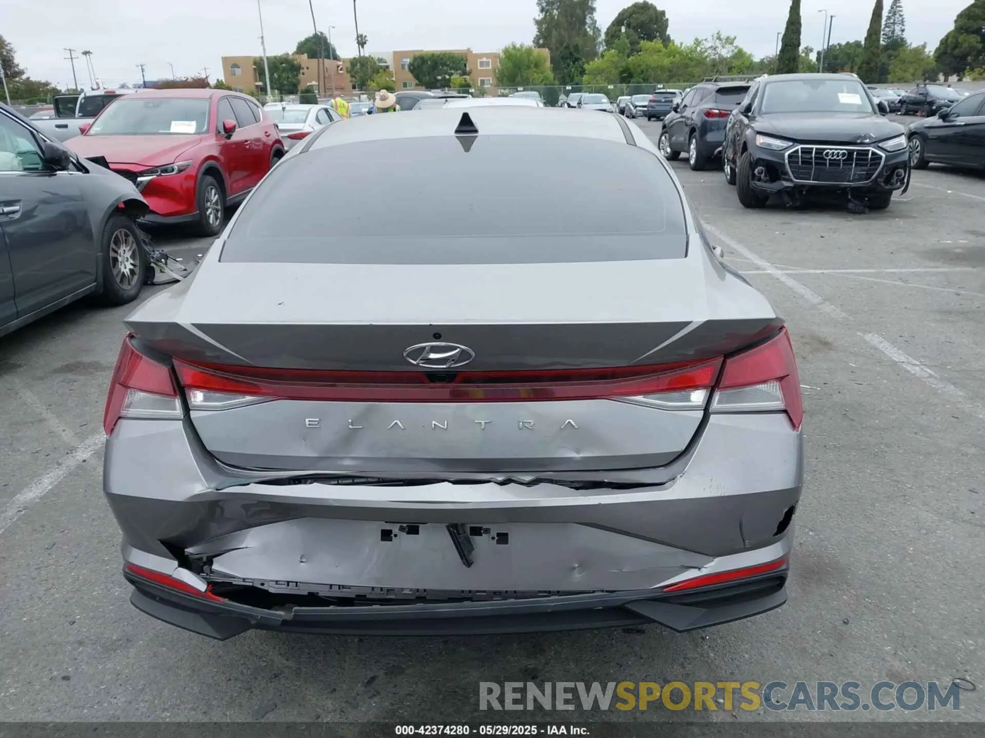 16 fotografías del automóvil dañado KMHLS4AG5PU609271 HYUNDAI ELANTRA 2023