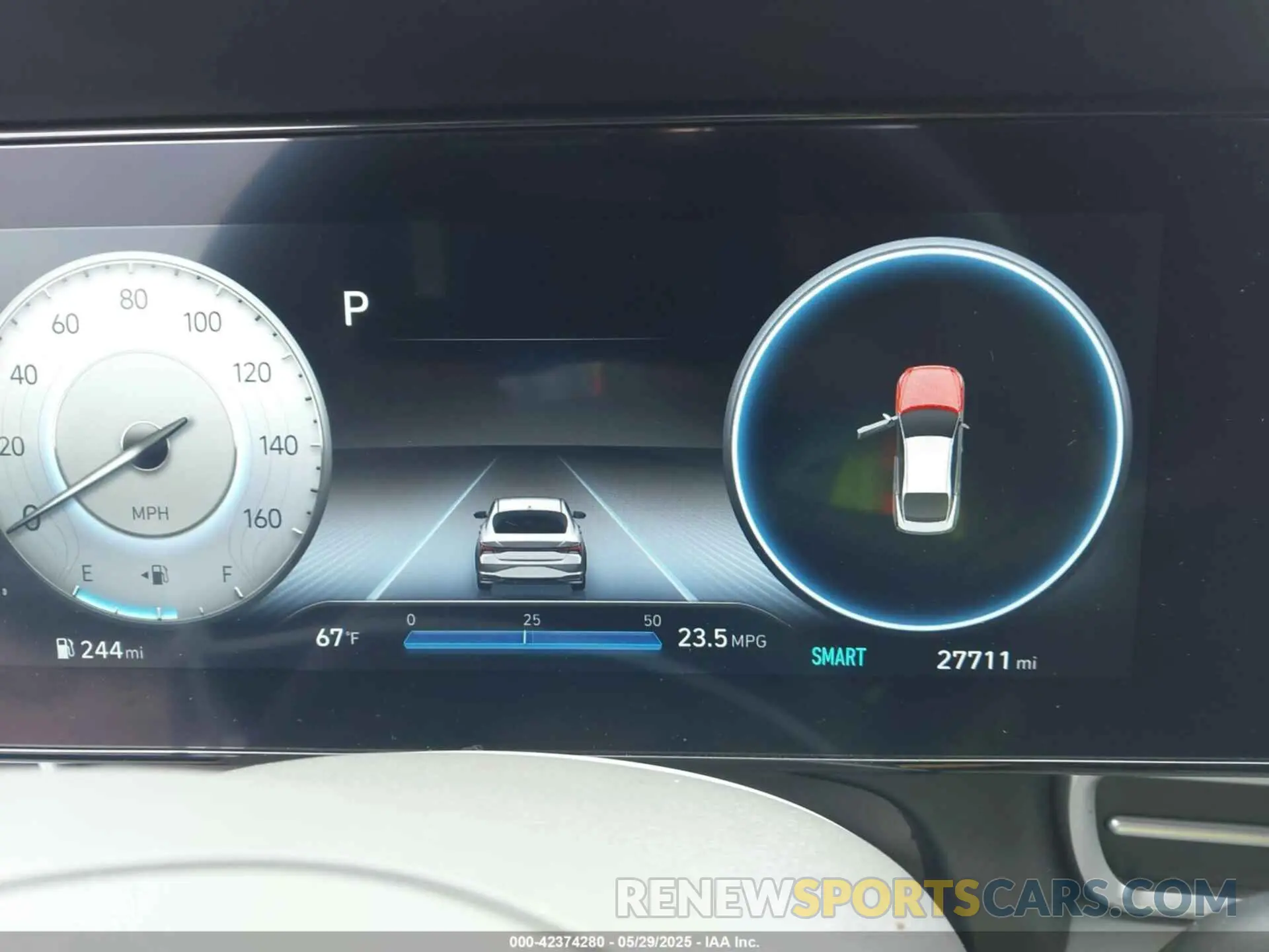 7 fotografías del automóvil dañado KMHLS4AG5PU609271 HYUNDAI ELANTRA 2023