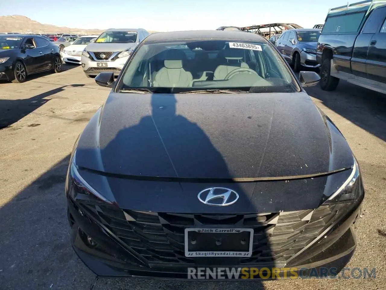 5 fotografías del automóvil dañado KMHLS4AG6PU401352 HYUNDAI ELANTRA 2023