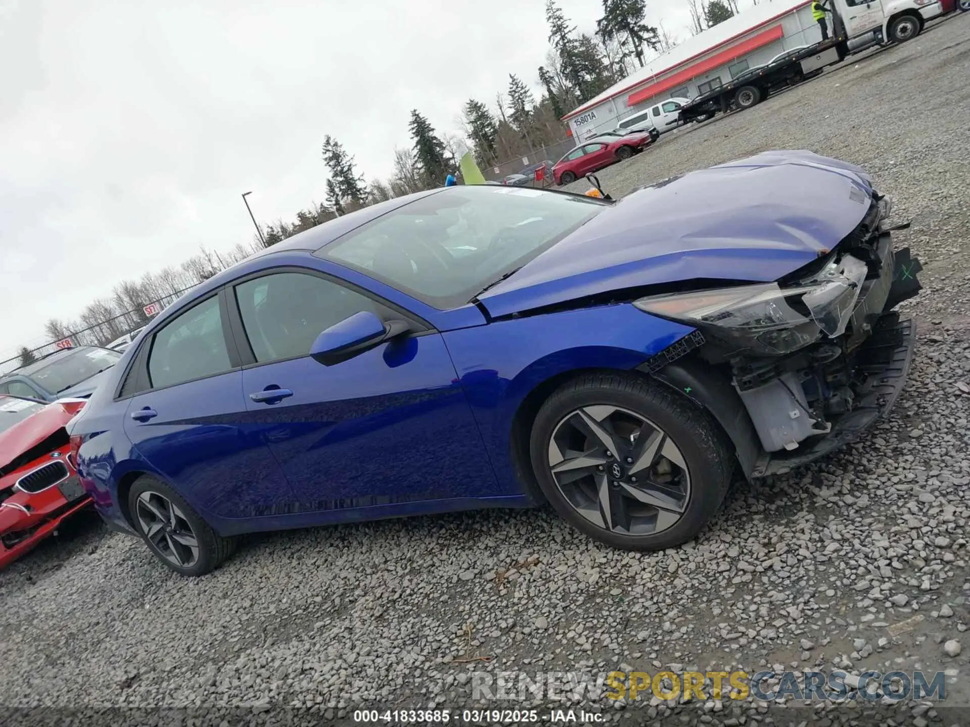 13 fotografías del automóvil dañado KMHLS4AG6PU437171 HYUNDAI ELANTRA 2023