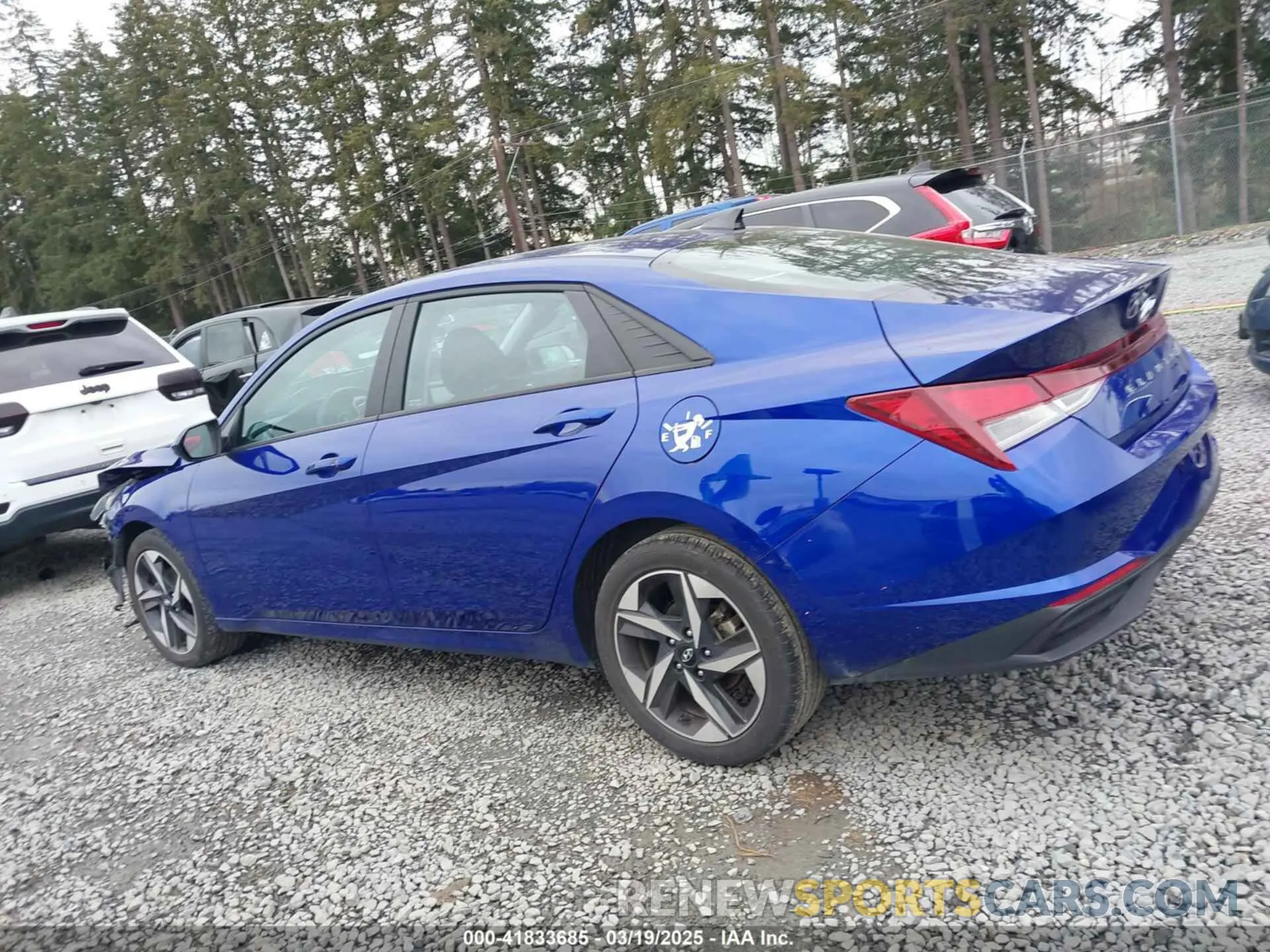 14 fotografías del automóvil dañado KMHLS4AG6PU437171 HYUNDAI ELANTRA 2023