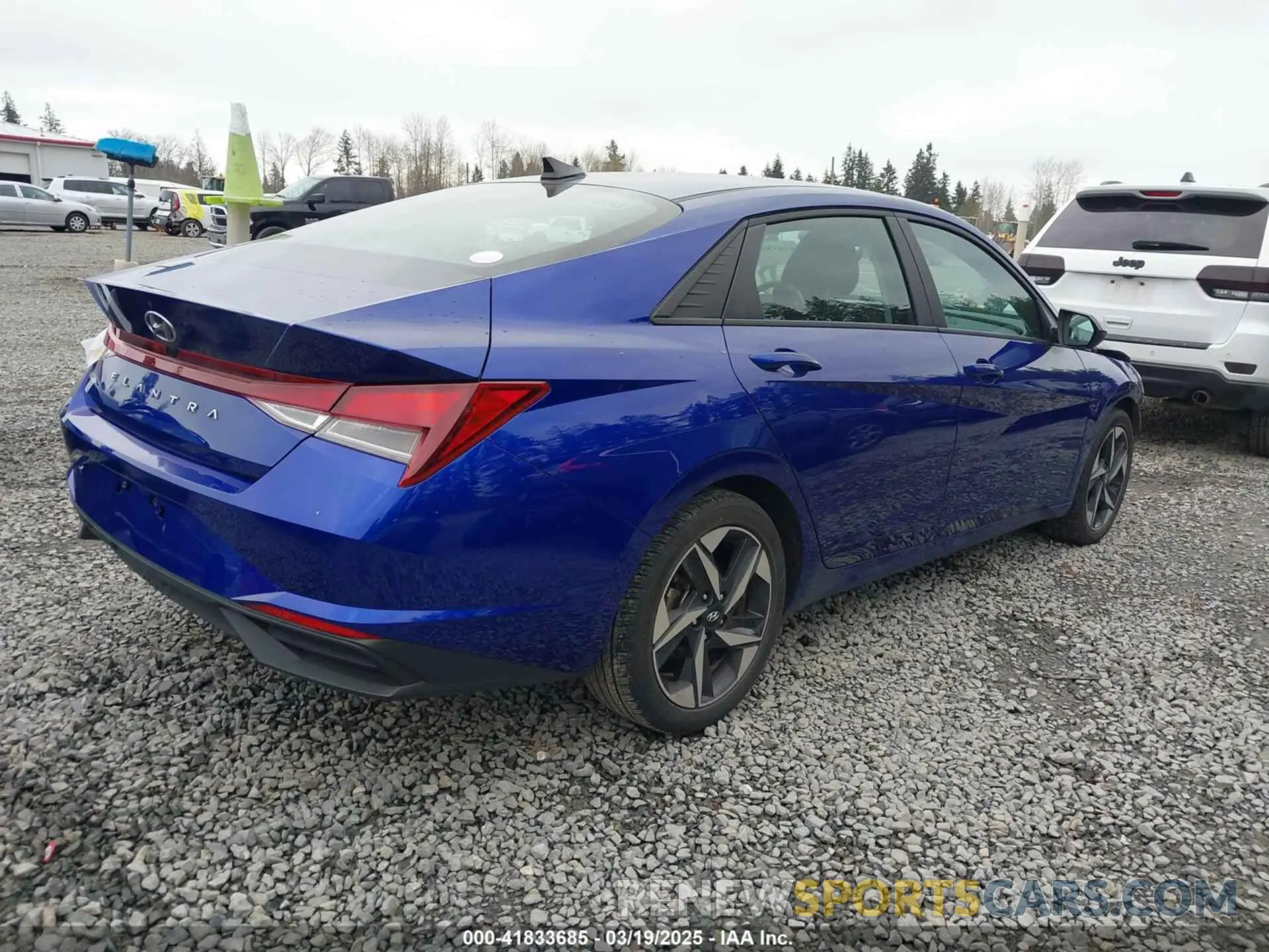 4 fotografías del automóvil dañado KMHLS4AG6PU437171 HYUNDAI ELANTRA 2023
