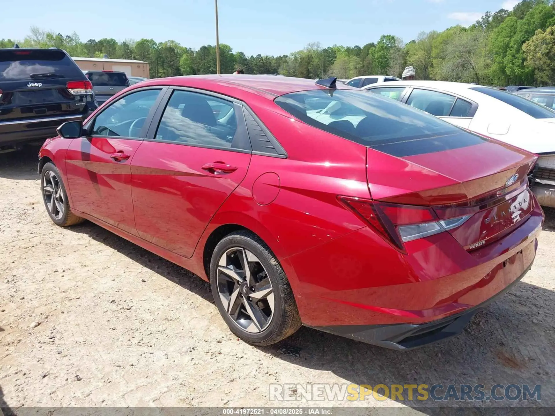 3 fotografías del automóvil dañado KMHLS4AG6PU462569 HYUNDAI ELANTRA 2023