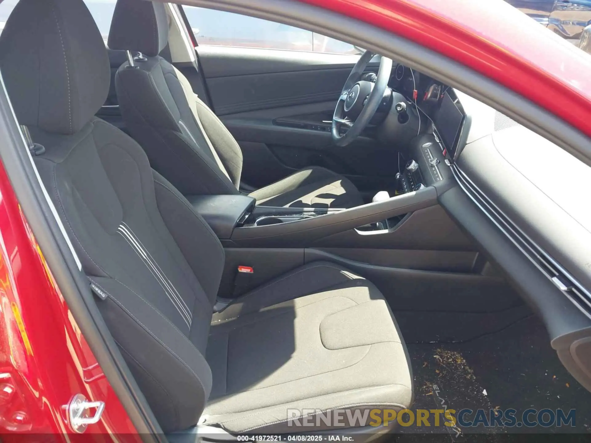 5 fotografías del automóvil dañado KMHLS4AG6PU462569 HYUNDAI ELANTRA 2023