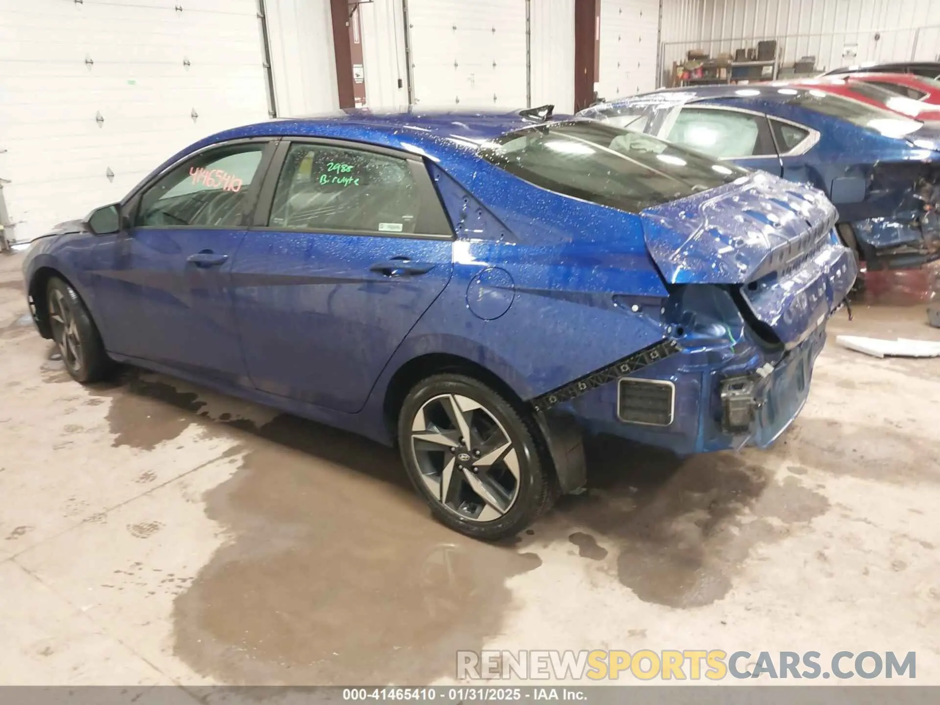 3 fotografías del automóvil dañado KMHLS4AG6PU490906 HYUNDAI ELANTRA 2023