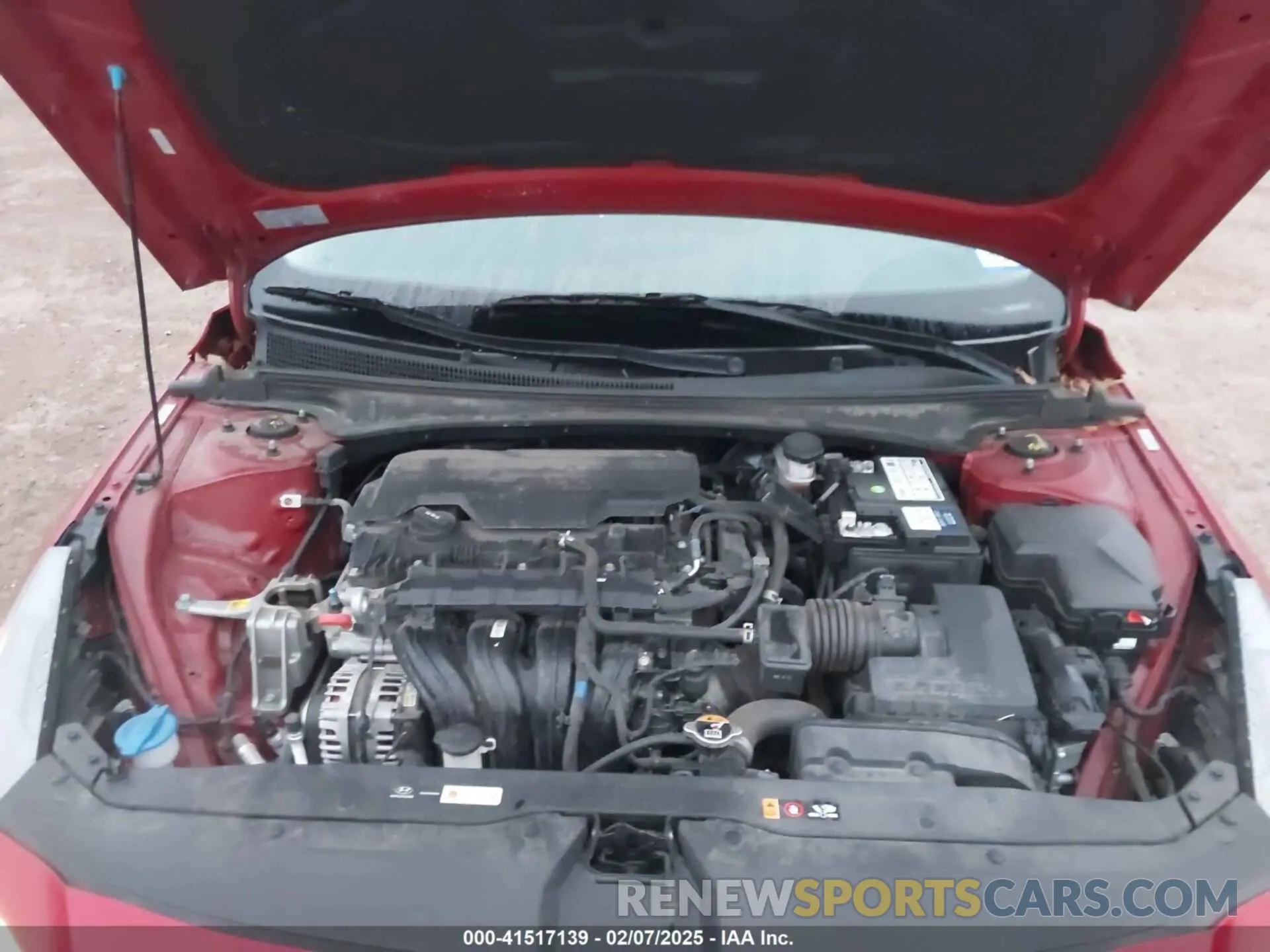 10 fotografías del automóvil dañado KMHLS4AG6PU503587 HYUNDAI ELANTRA 2023