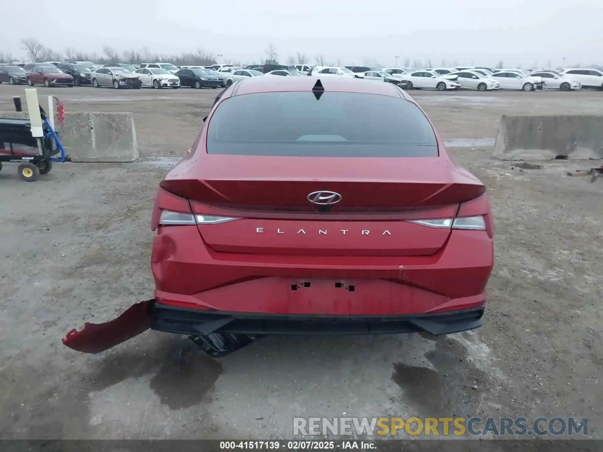 16 fotografías del automóvil dañado KMHLS4AG6PU503587 HYUNDAI ELANTRA 2023