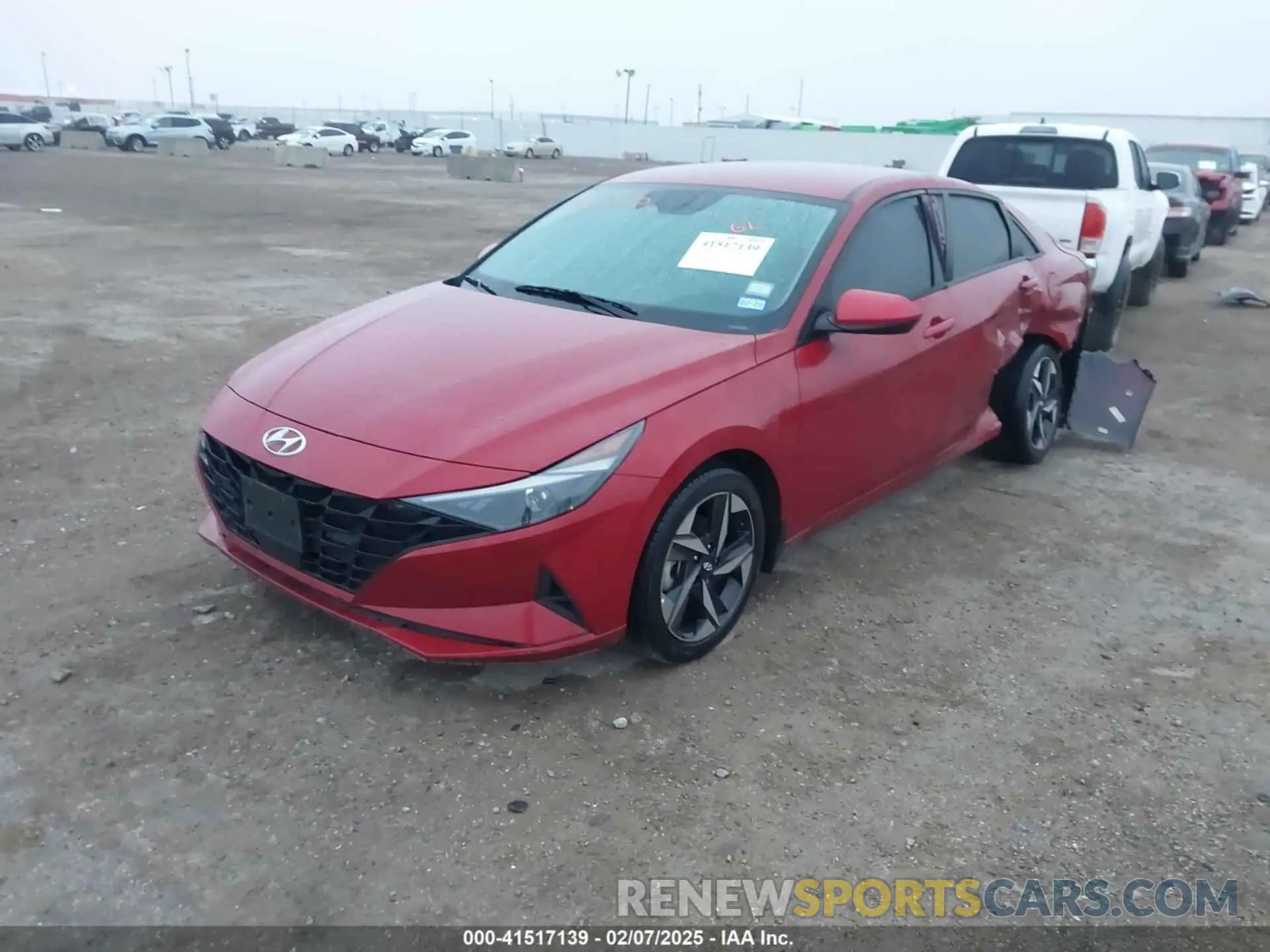 2 fotografías del automóvil dañado KMHLS4AG6PU503587 HYUNDAI ELANTRA 2023