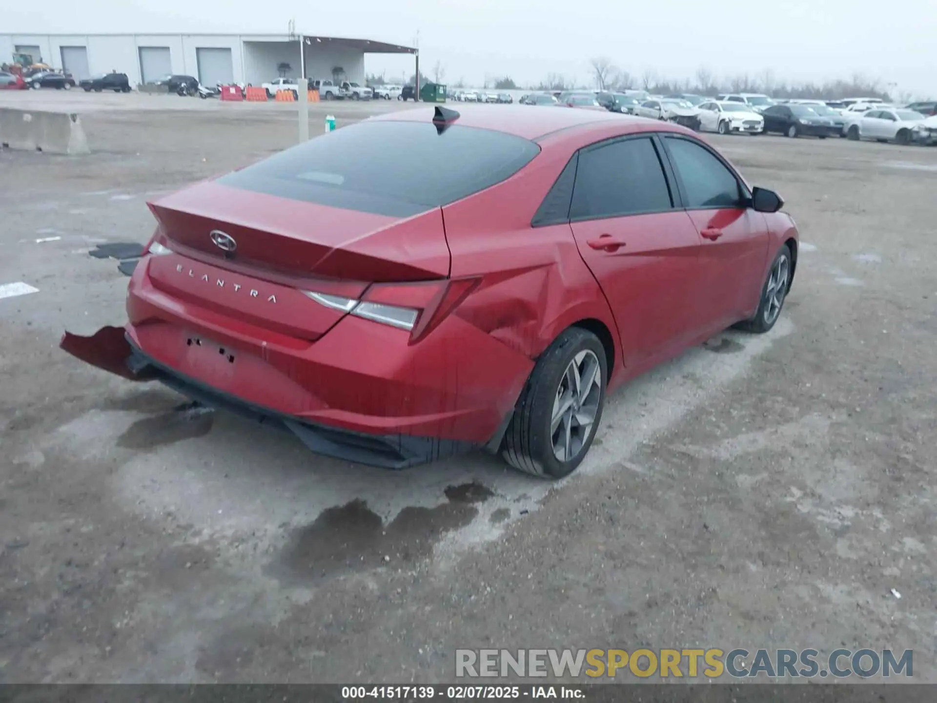 4 fotografías del automóvil dañado KMHLS4AG6PU503587 HYUNDAI ELANTRA 2023