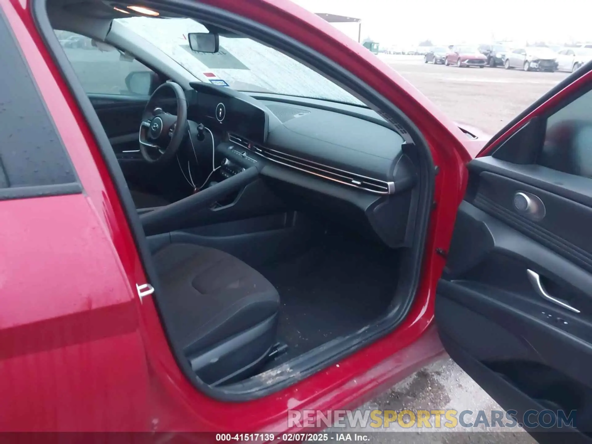5 fotografías del automóvil dañado KMHLS4AG6PU503587 HYUNDAI ELANTRA 2023