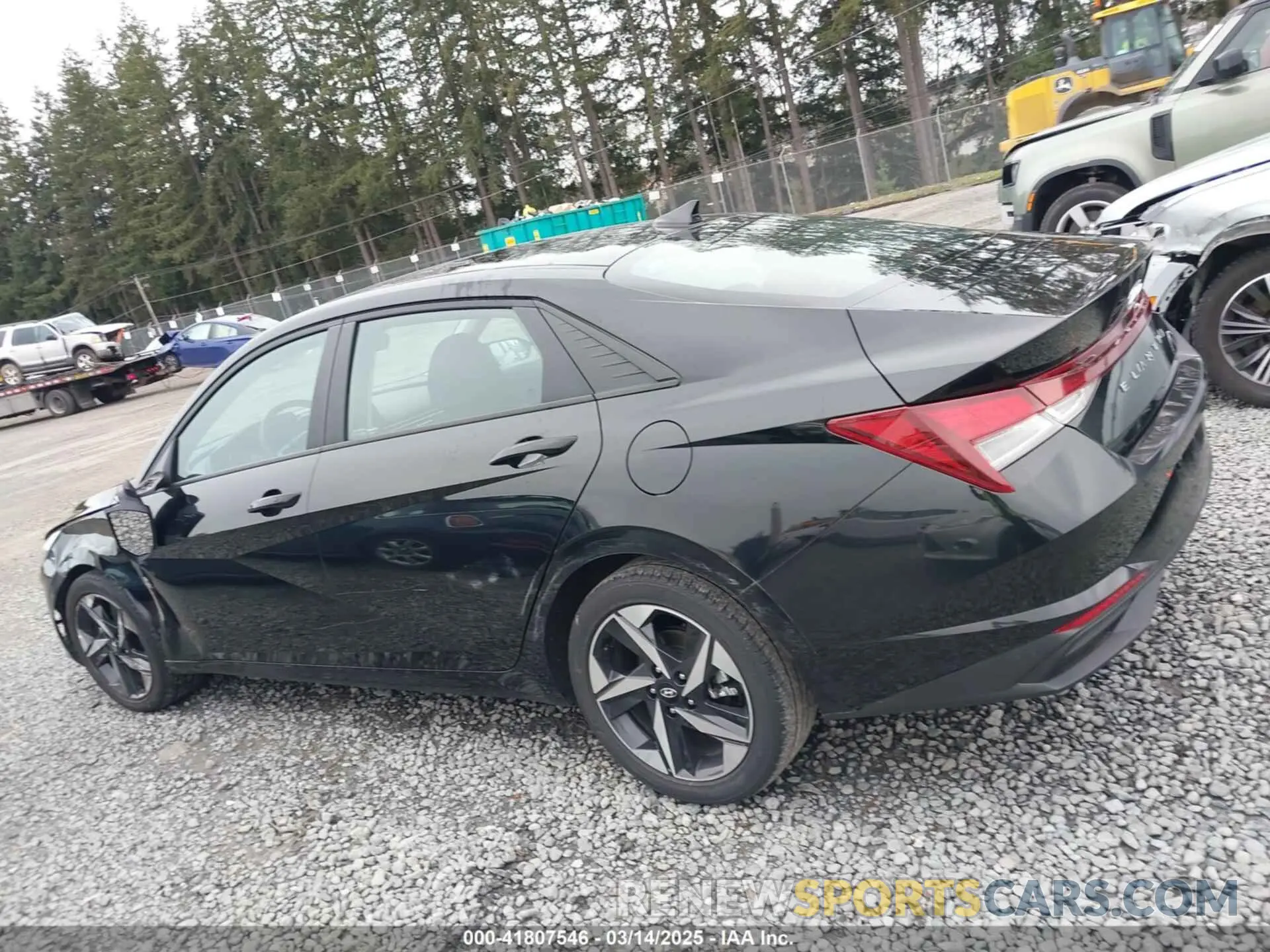 14 fotografías del automóvil dañado KMHLS4AG6PU524164 HYUNDAI ELANTRA 2023