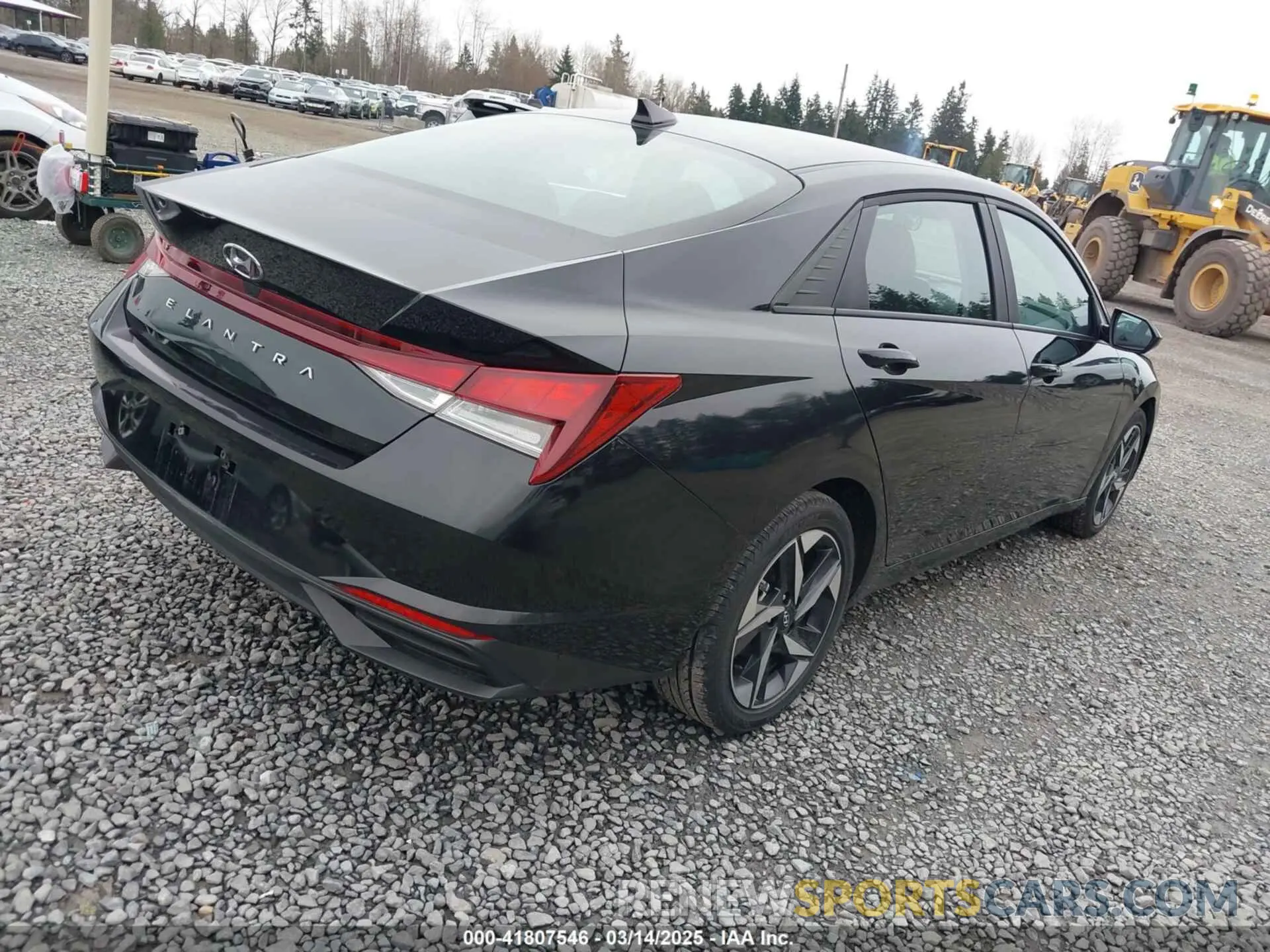 4 fotografías del automóvil dañado KMHLS4AG6PU524164 HYUNDAI ELANTRA 2023