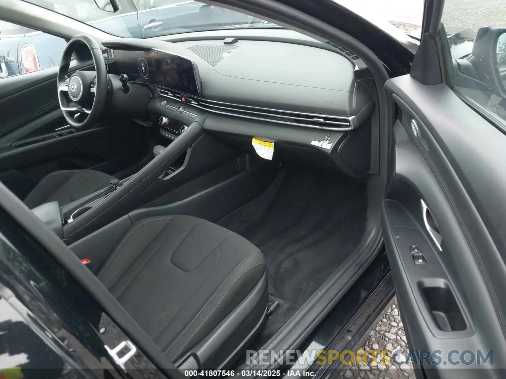 5 fotografías del automóvil dañado KMHLS4AG6PU524164 HYUNDAI ELANTRA 2023